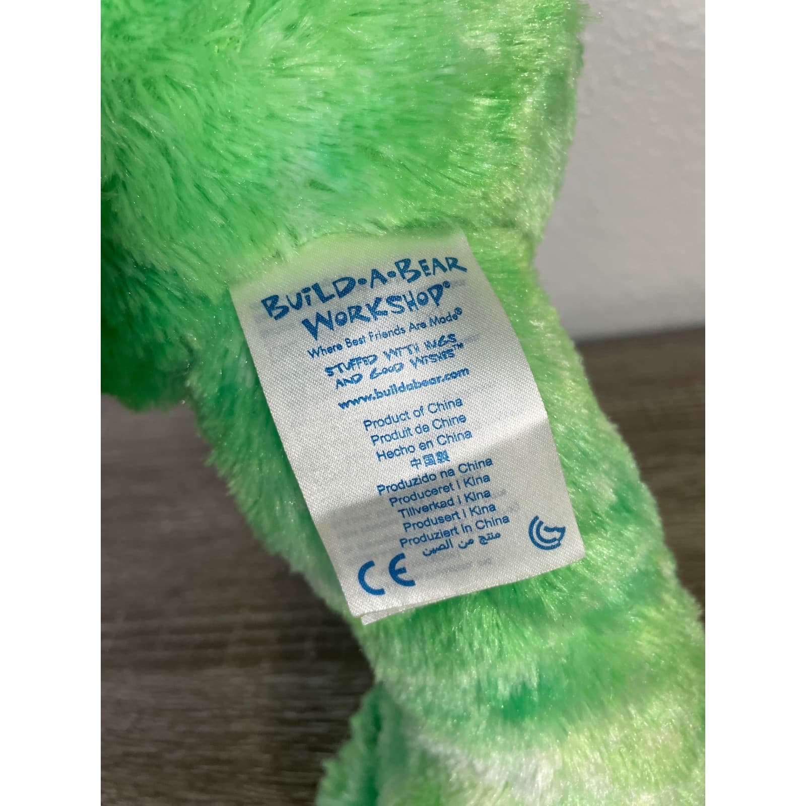Build A Bear 25th Anniversary Triceratops Plush Green Dinosaur Stuffed Toy 16" - Thumbnail 8