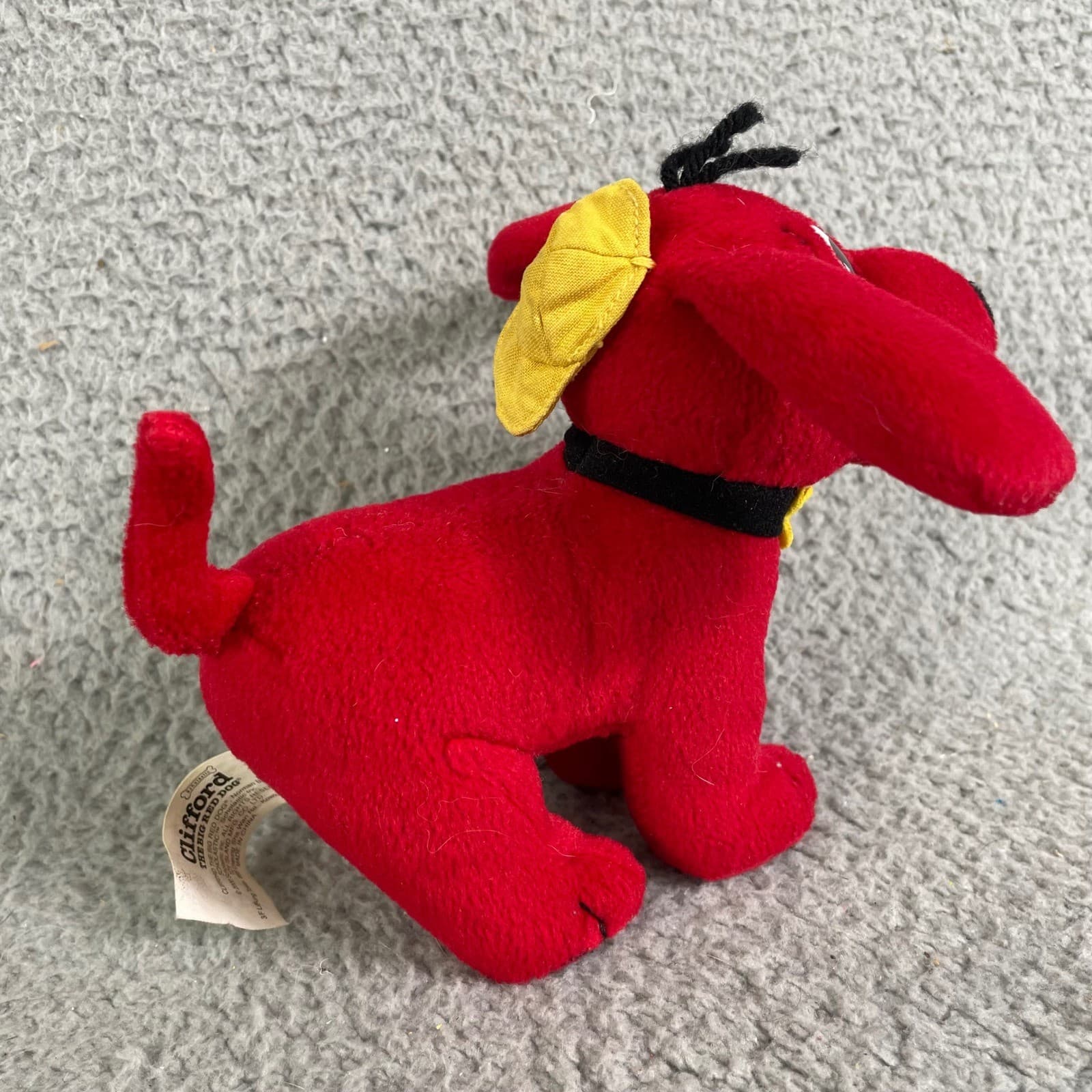 Vintage 2000 Clifford Big Red Dog Plush Scholastic Stuffed Animal Toy Used - Thumbnail 10