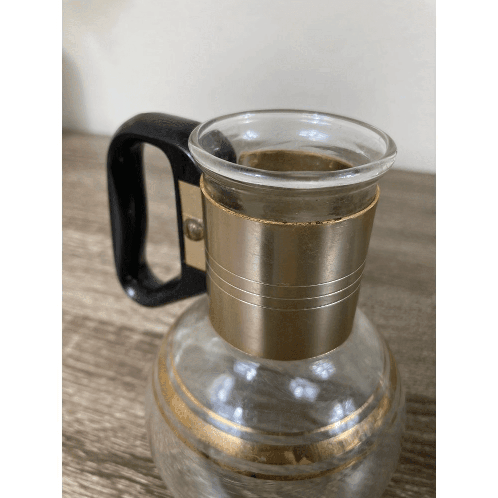 Vintage 1960s Pyrex Coffee Carafe Pitcher Pot Glass Mid Century Modern MCM VTG - Thumbnail 8