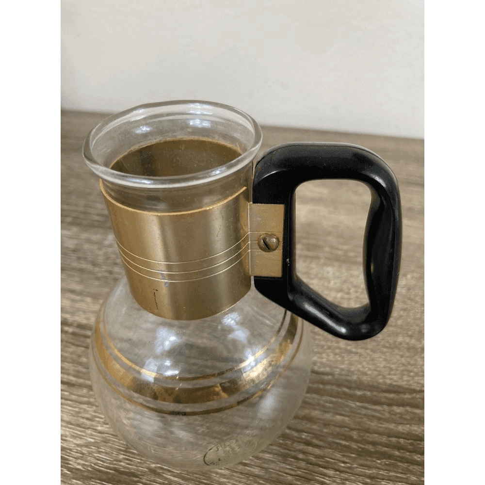 Vintage 1960s Pyrex Coffee Carafe Pitcher Pot Glass Mid Century Modern MCM VTG - Thumbnail 10