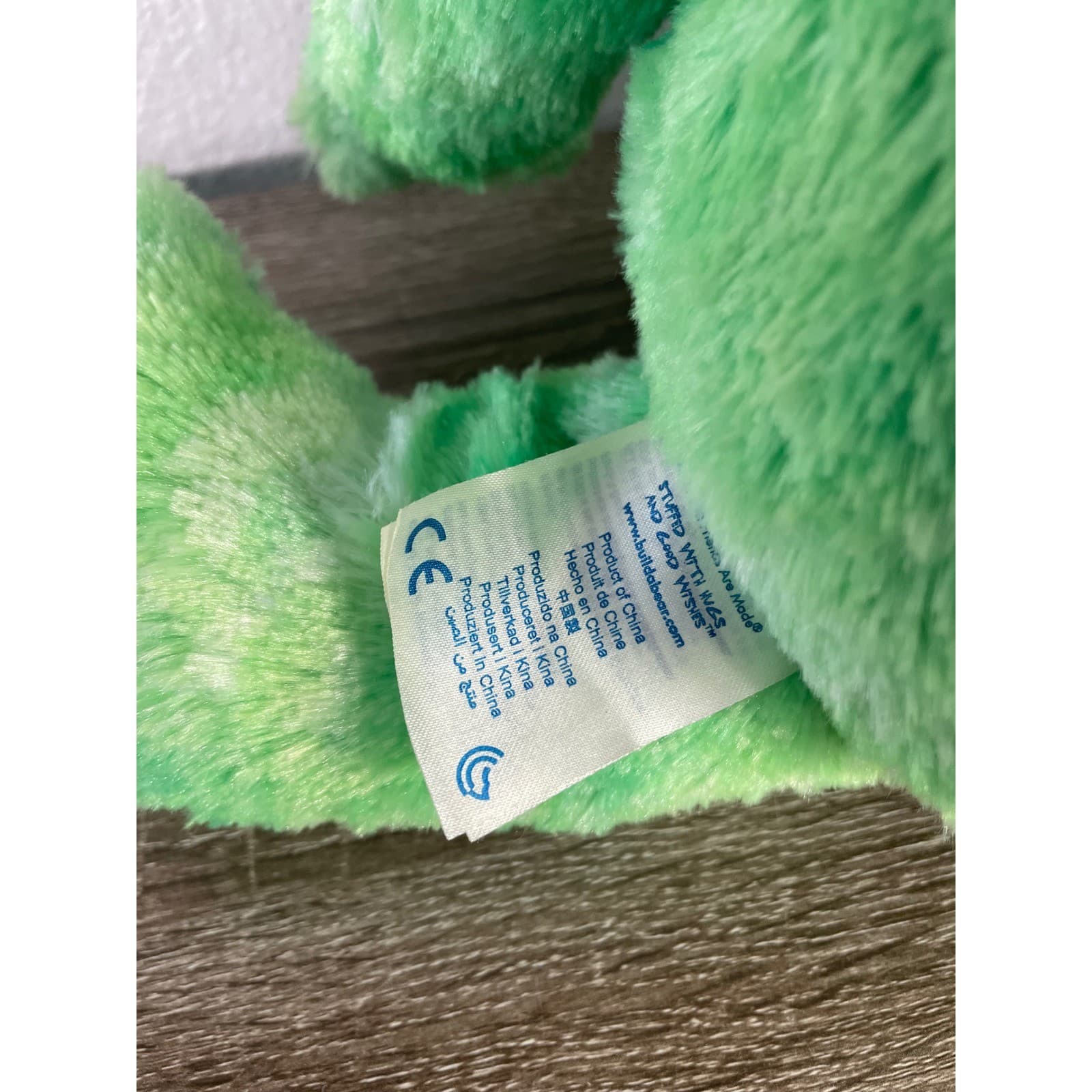 Build A Bear 25th Anniversary Triceratops Plush Green Dinosaur Stuffed Toy 16" - Thumbnail 10