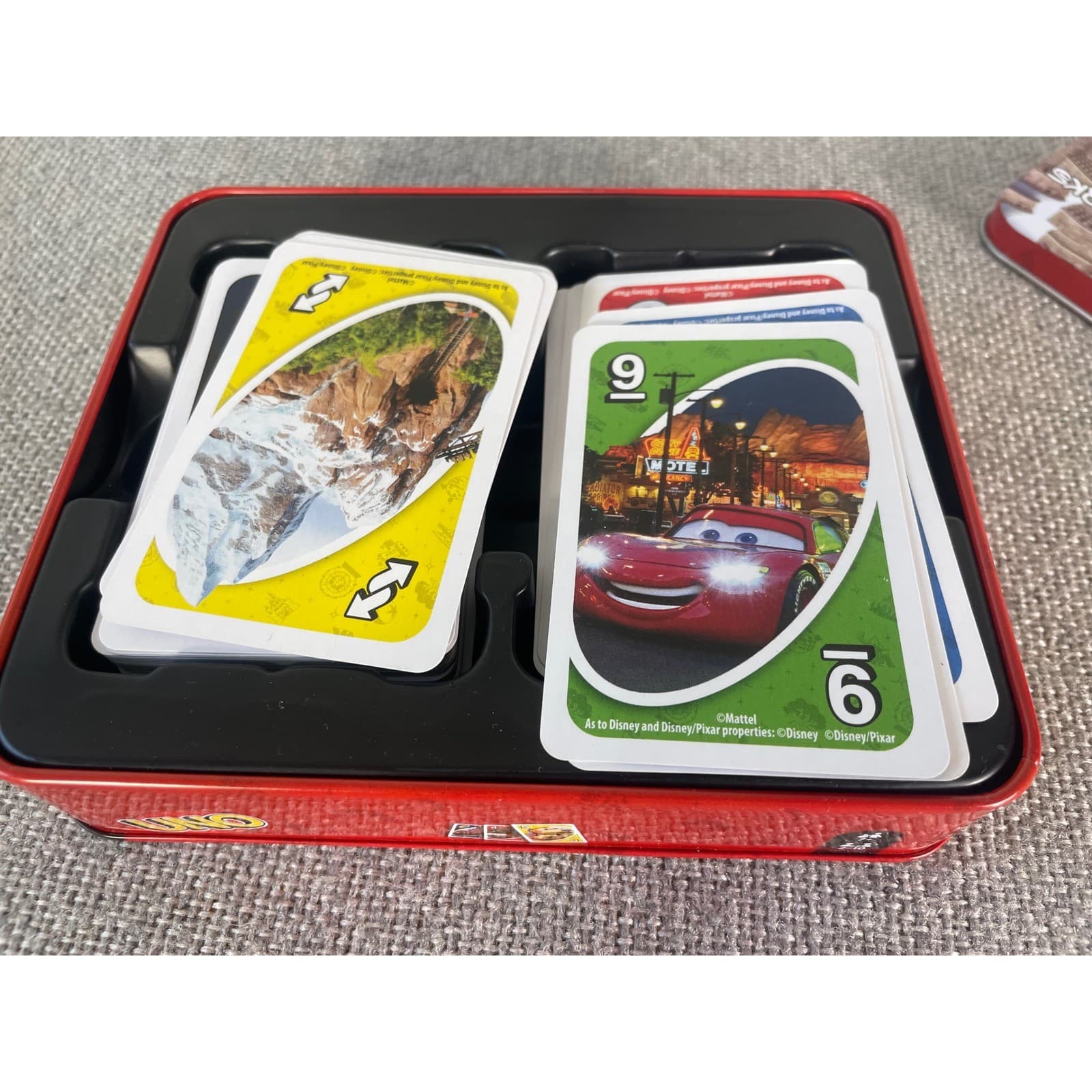 Disney Parks UNO Card Game Theme Park Edition Mickey Tin Disneyland Disney World - Thumbnail 5