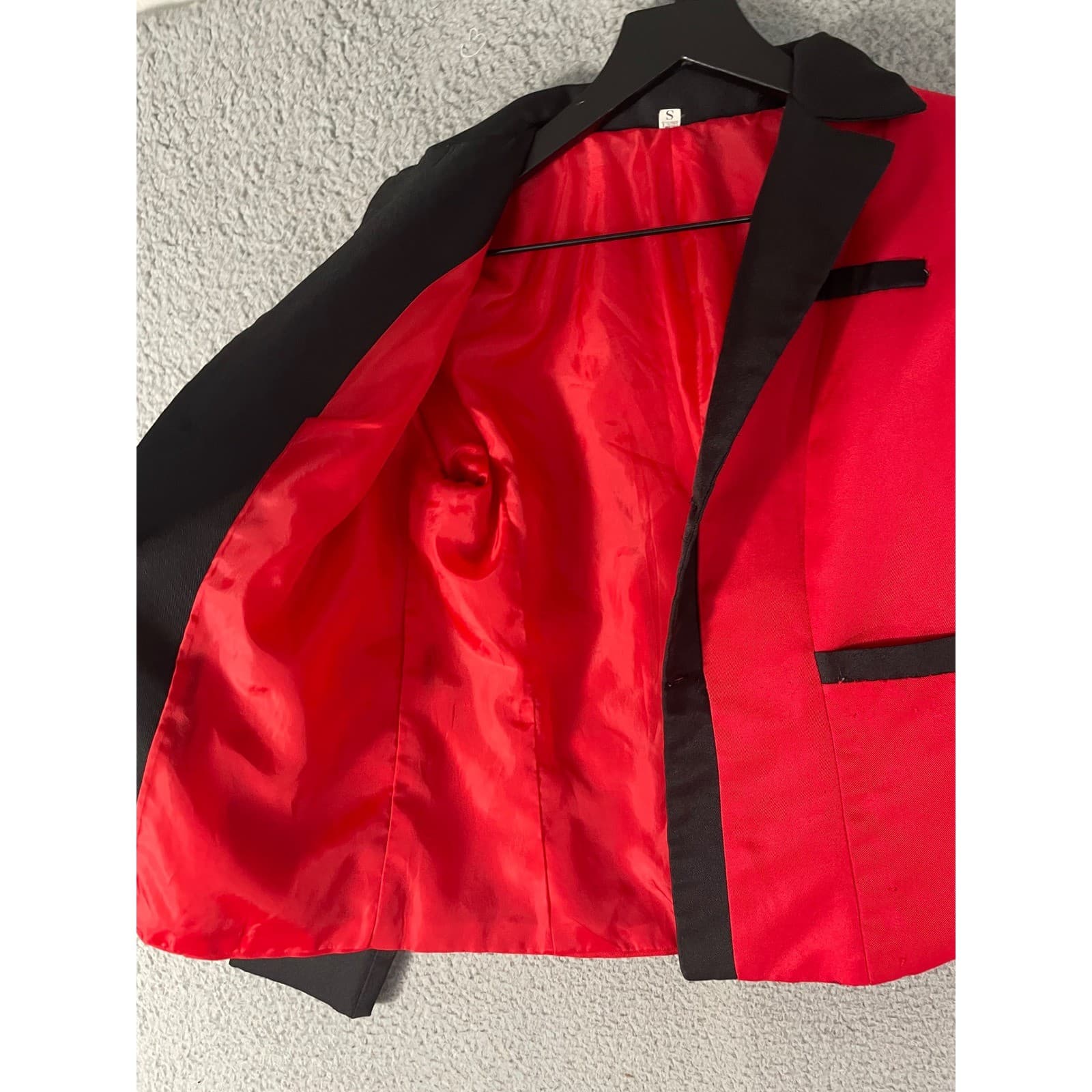 Cosplay Blazer Jacket Red Black Anime Costume Small Womens Halloween - Thumbnail 7
