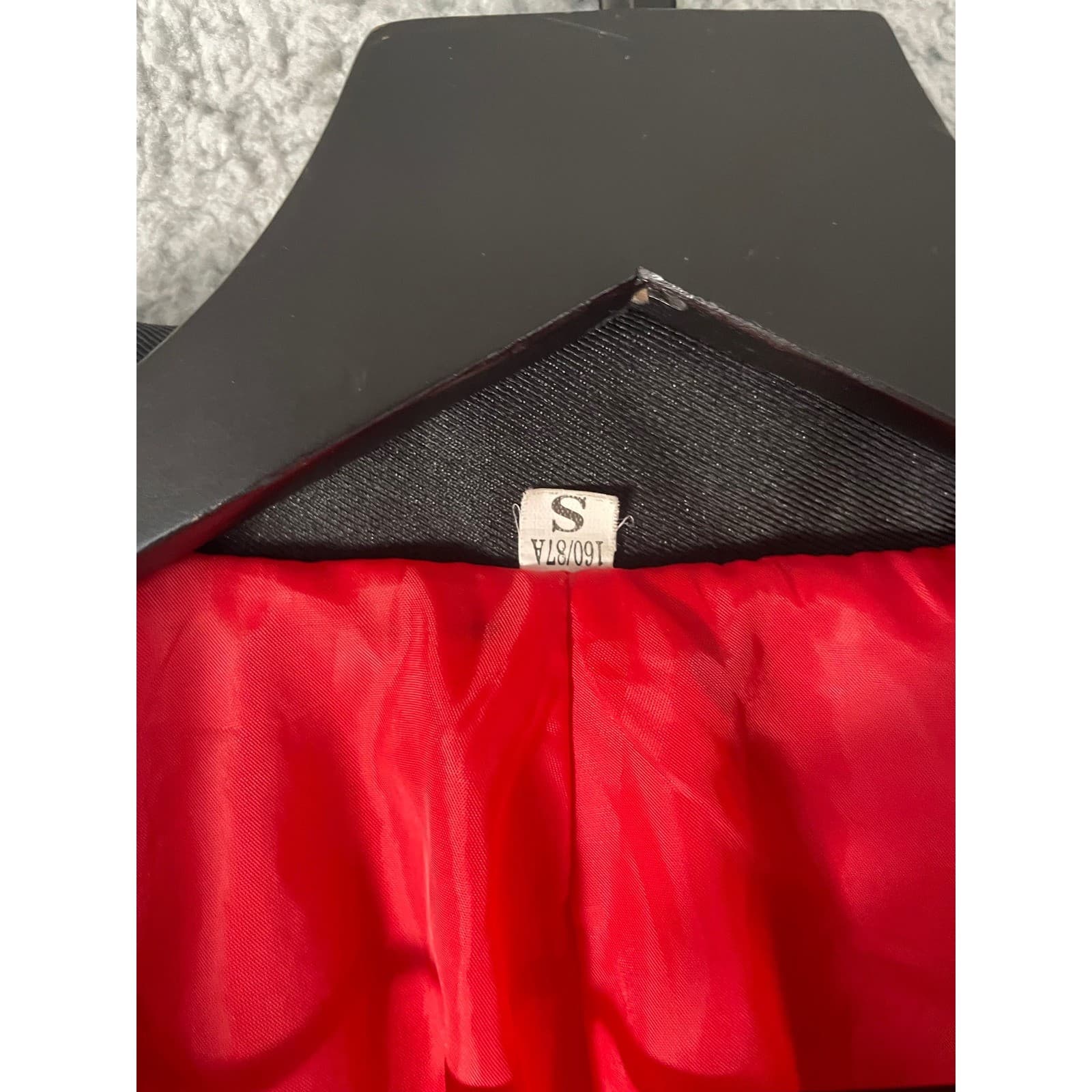 Cosplay Blazer Jacket Red Black Anime Costume Small Womens Halloween - Thumbnail 6
