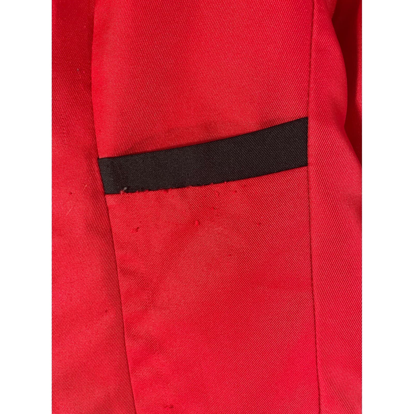 Cosplay Blazer Jacket Red Black Anime Costume Small Womens Halloween - Thumbnail 4