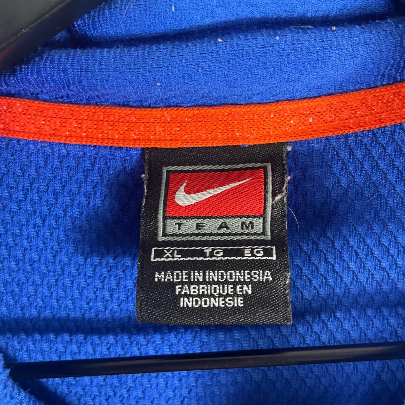 Nike Florida Gators Men’s XL Polo Shirt Blue Orange Short Sleeve NCAA Footbal - Thumbnail 2