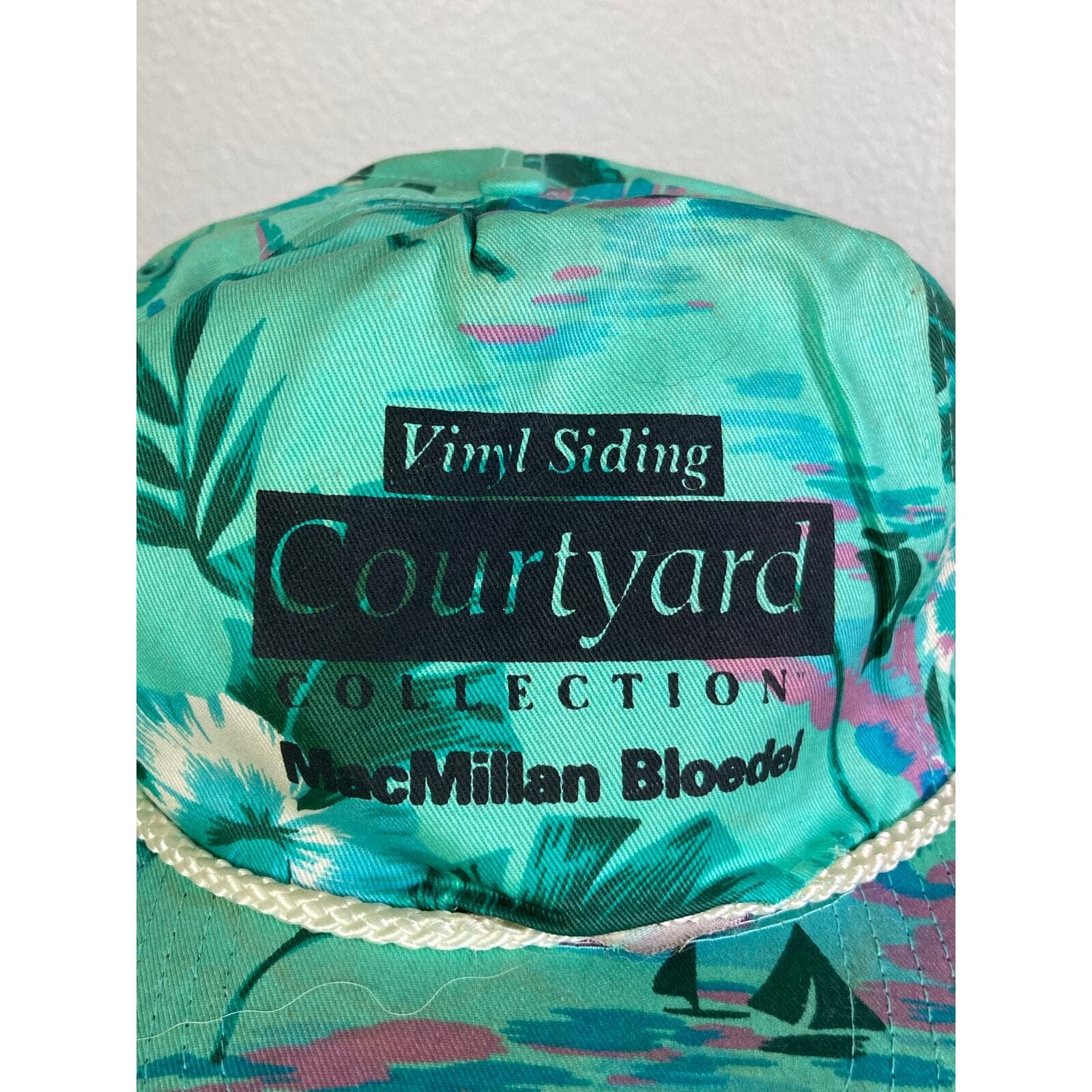 Vintage MacMillan Bloedel Floral Snapback Dad Hat Unisex Adjustable Cottagecore - Thumbnail 7