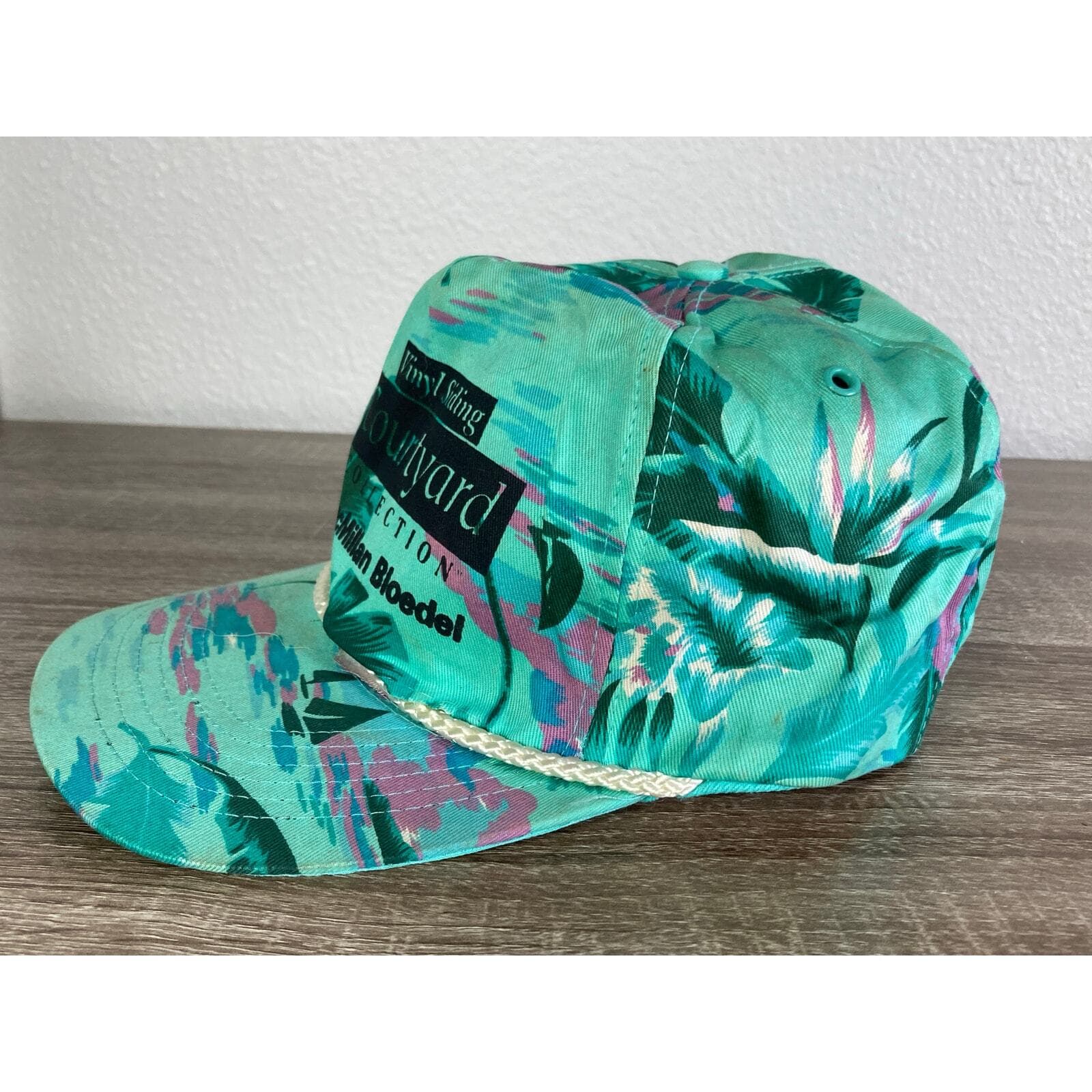 Vintage MacMillan Bloedel Floral Snapback Dad Hat Unisex Adjustable Cottagecore - Thumbnail 8