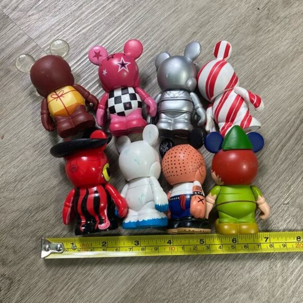 Disney Vinylmation 3" Figure Lot 8 Mickey Mouse Peter Pan Pirate Collectible - Thumbnail 4