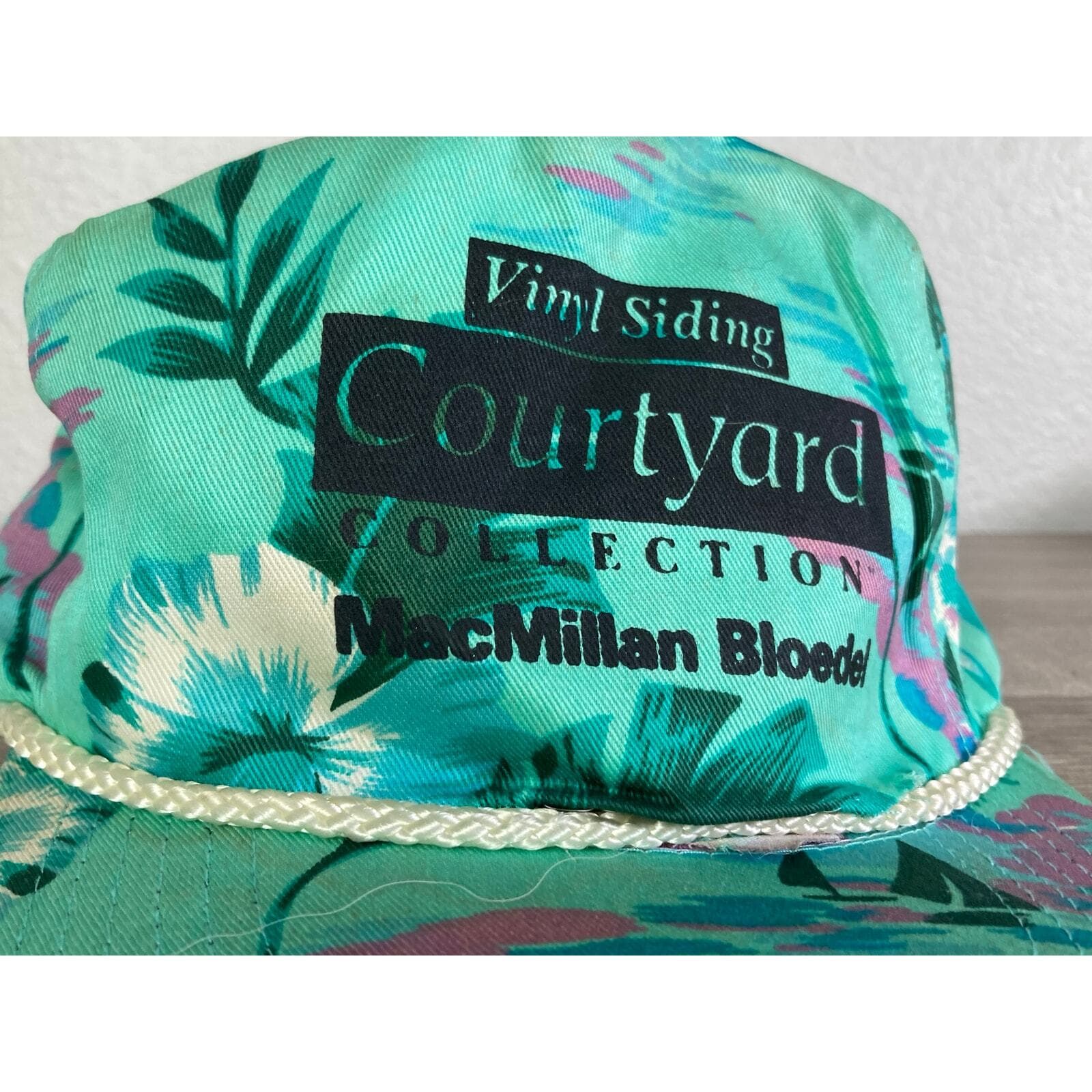 Vintage MacMillan Bloedel Floral Snapback Dad Hat Unisex Adjustable Cottagecore - Thumbnail 6