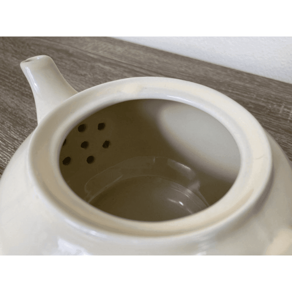 Vintage Hand Painted Ceramic Teapot Art Pottery Kitchen Decor Collectible Gift - Thumbnail 7