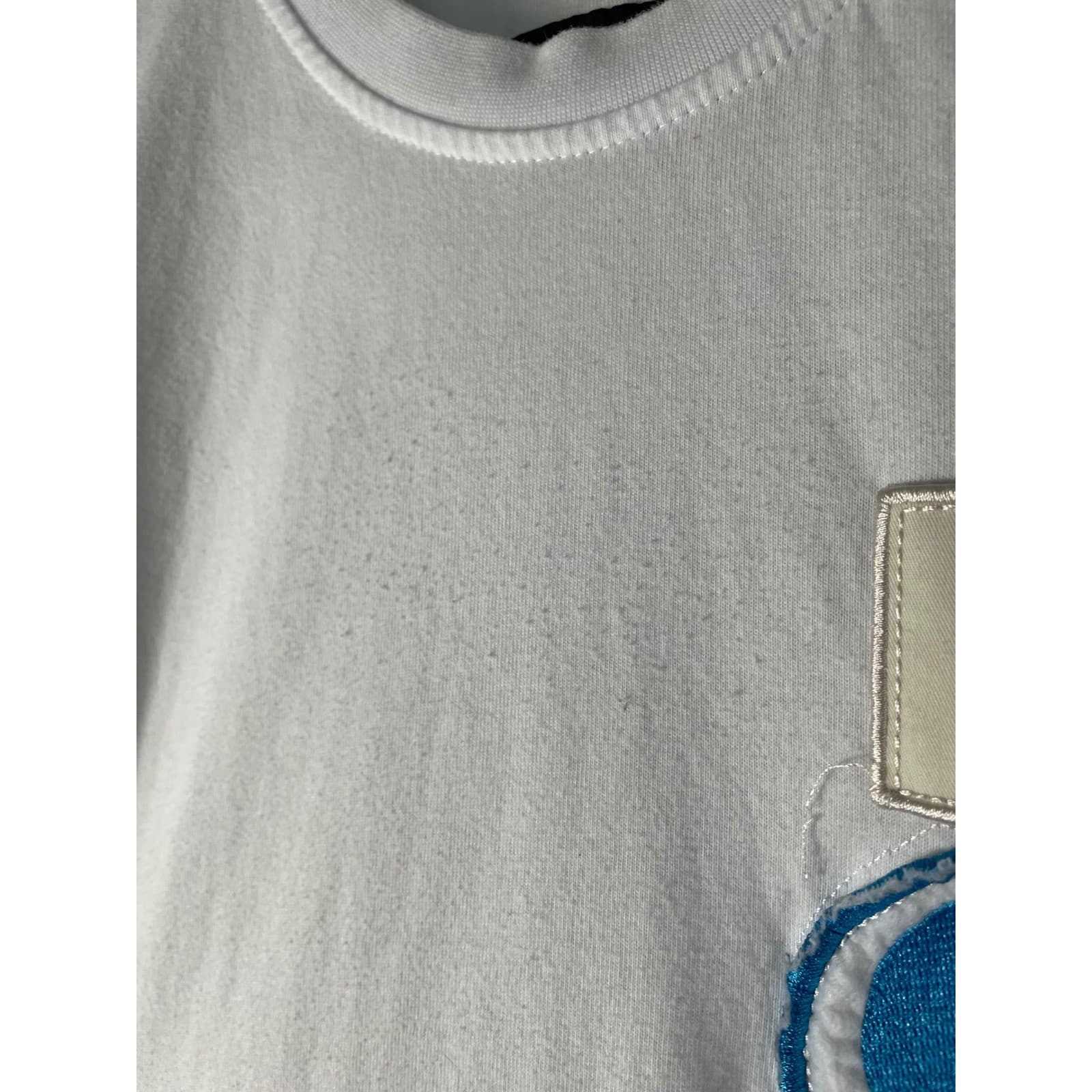 Cookies SF Men's White Embroidered Patchwork Tee Medium Streetwear Hip Hop - Thumbnail 9