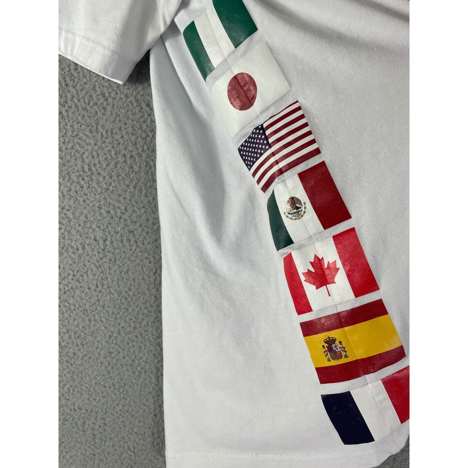 Cookies SF Men's White Embroidered Patchwork Tee Medium Streetwear Hip Hop - Thumbnail 10