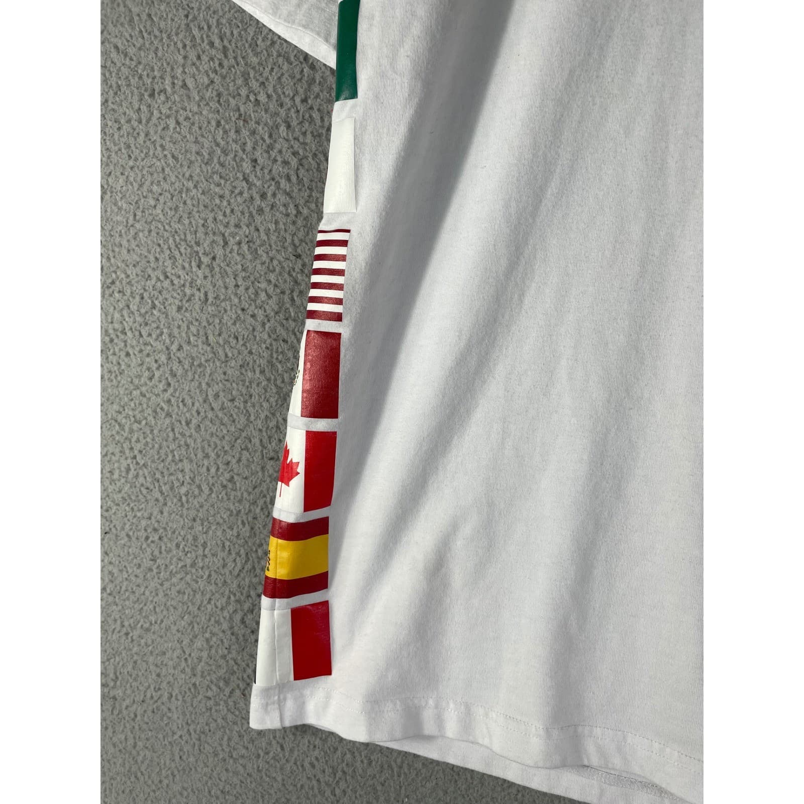Cookies SF Men's White Embroidered Patchwork Tee Medium Streetwear Hip Hop - Thumbnail 8