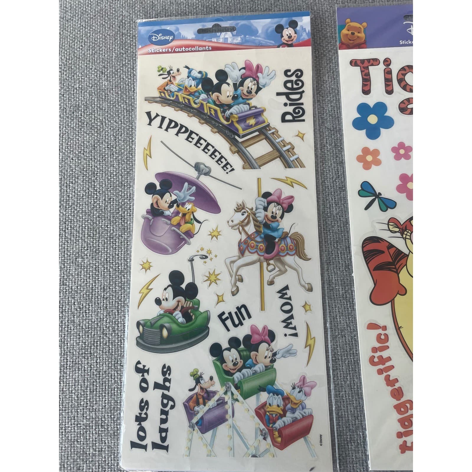 Vintage Disney Sandylion Sticker Sheets Pooh Tigger Eeyore 90s Scrapbook Lot - Thumbnail 3