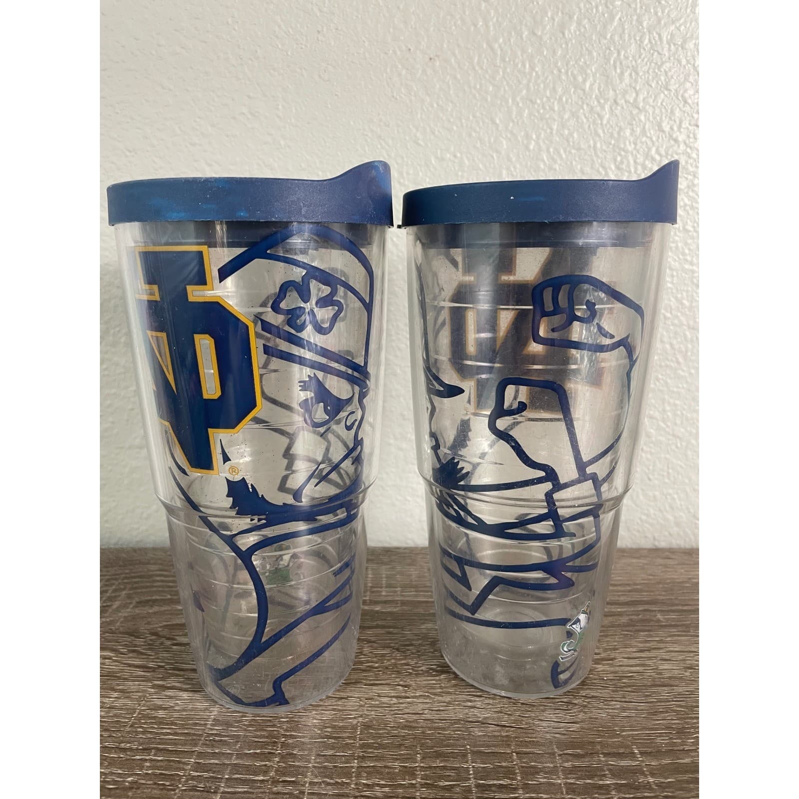 Tervis Notre Dame Tumblers 24oz Set 2 NCAA Insulated Cups Fighting Irish - Thumbnail 4