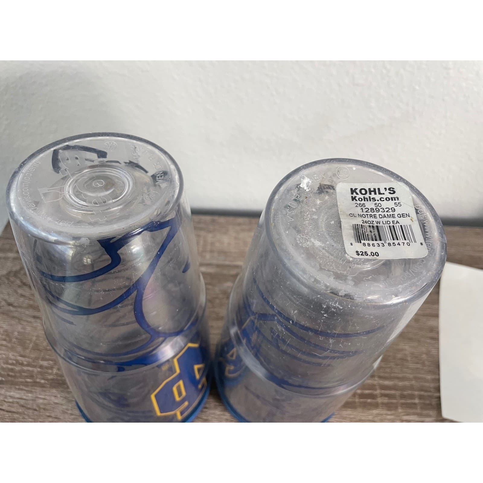 Tervis Notre Dame Tumblers 24oz Set 2 NCAA Insulated Cups Fighting Irish - Thumbnail 14