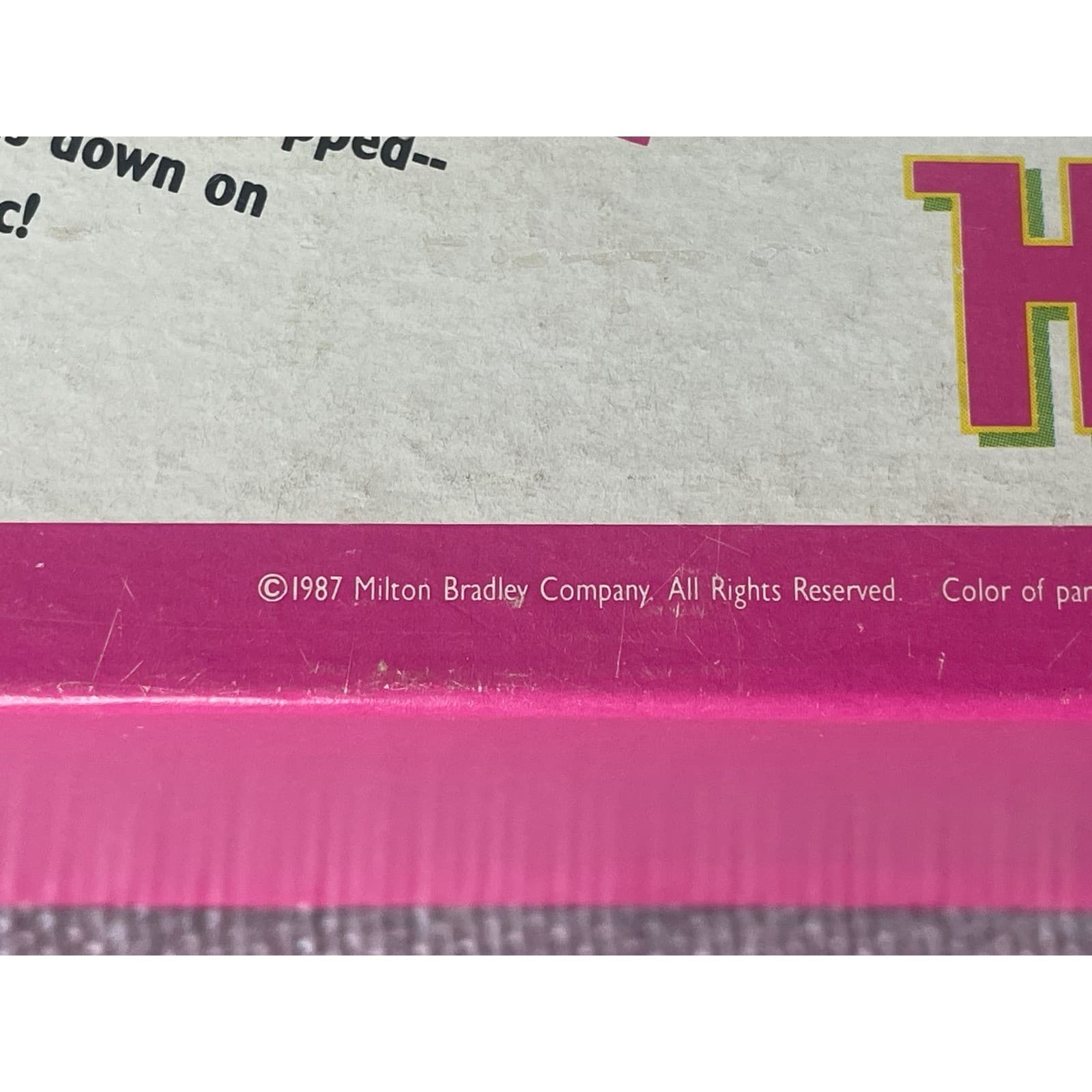 Vintage 1987 Milton Bradley Hands Down Game Complete Family Card Reaction Toy - Thumbnail 7