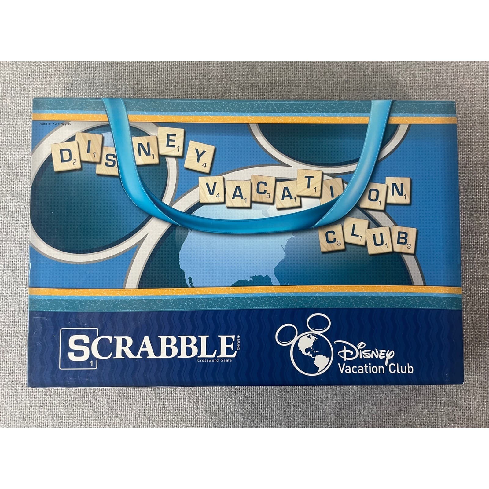 Disney Vacation Club Scrabble Board Game DVC Member Exclusive Travel Bag Set - Thumbnail 2