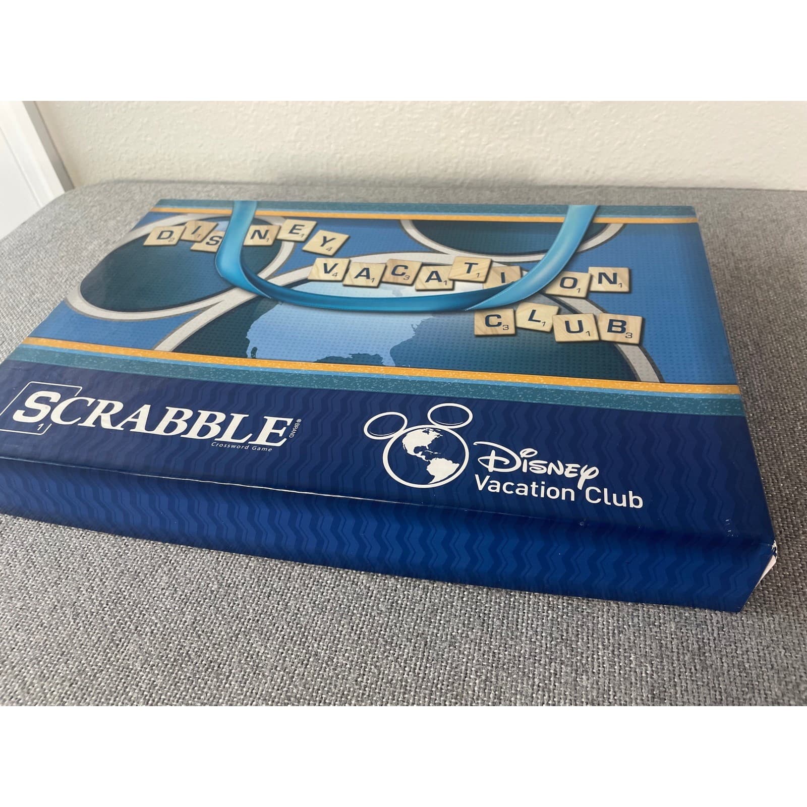 Disney Vacation Club Scrabble Board Game DVC Member Exclusive Travel Bag Set - Thumbnail 5