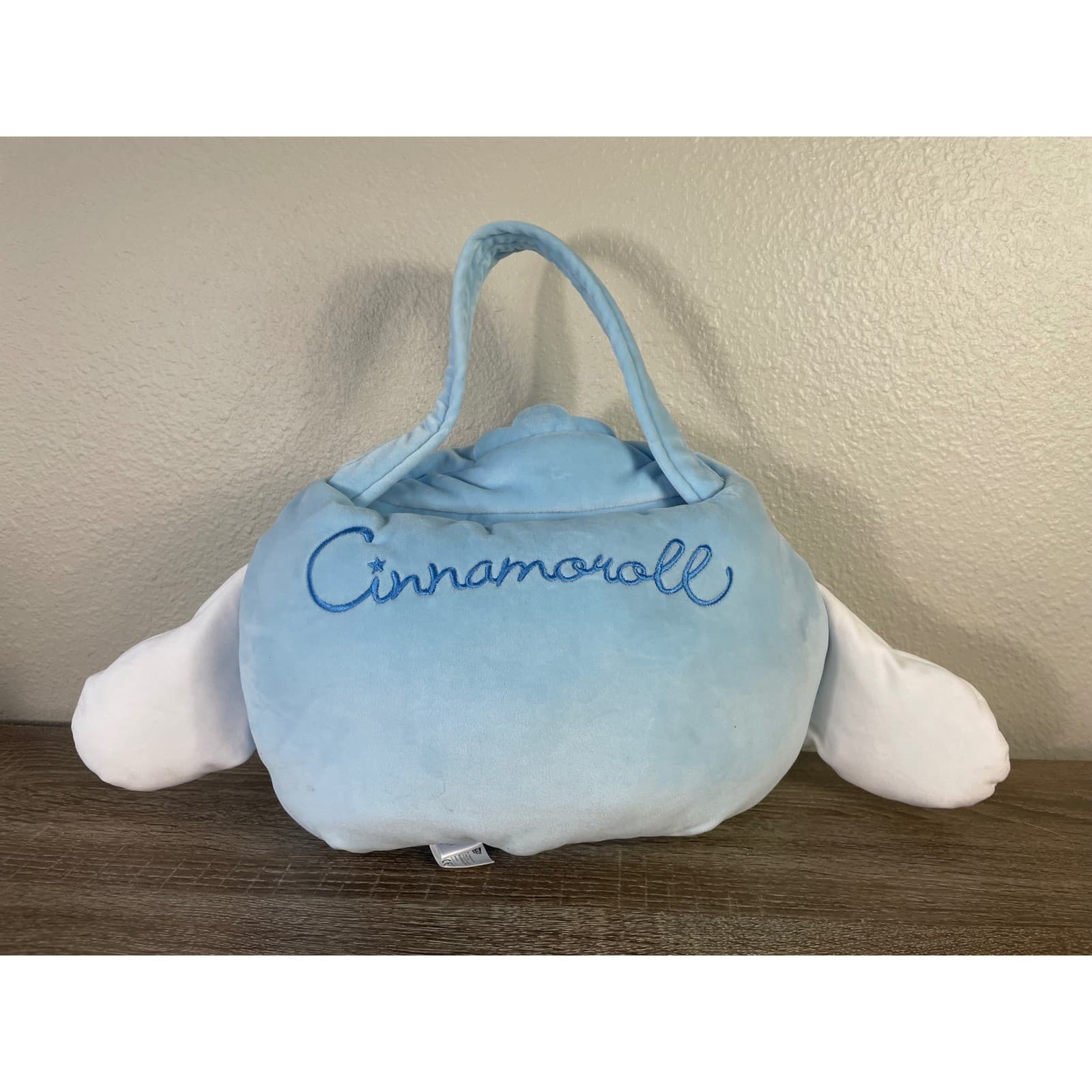 Sanrio Cinnamoroll Easter Basket Plush Bag Blue Hello Kitty Friends Bunny Tote - Thumbnail 9