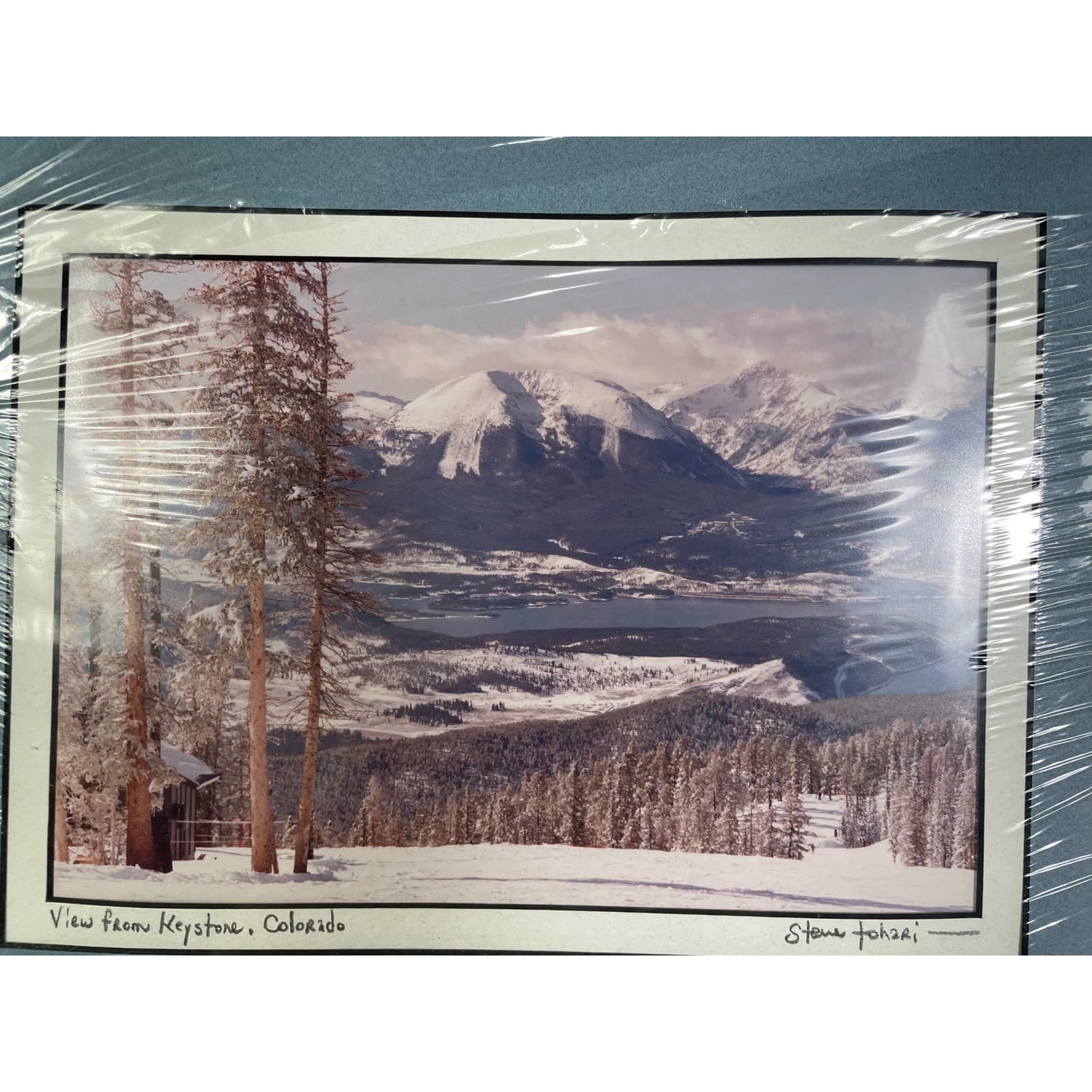 Steve Tohari Signed Photo View from Keystone Colorado Mountain Landscape 11x14 - Thumbnail 9