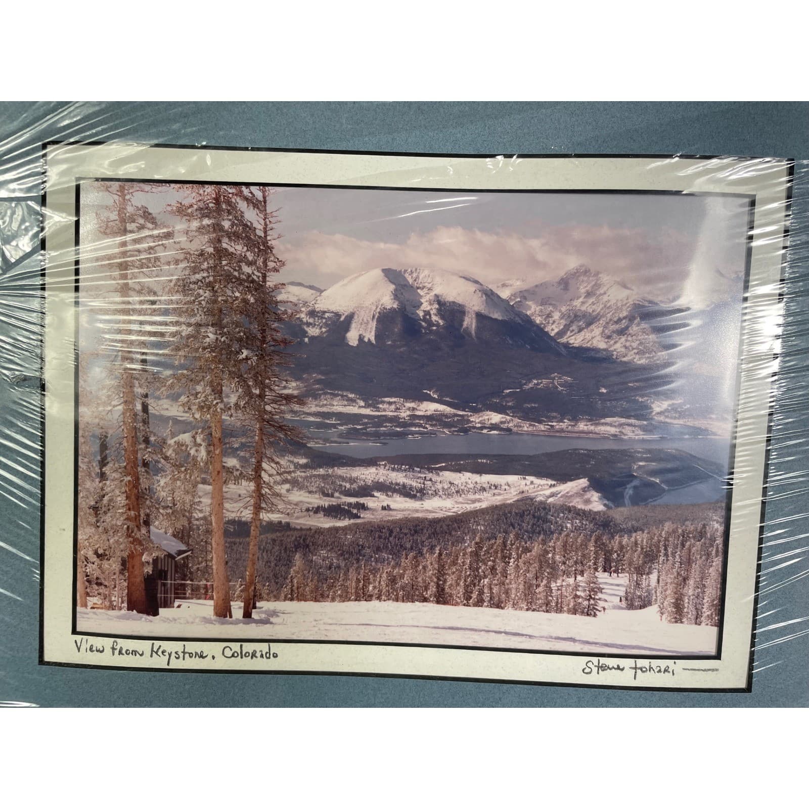 Steve Tohari Signed Photo View from Keystone Colorado Mountain Landscape 11x14 - Thumbnail 3
