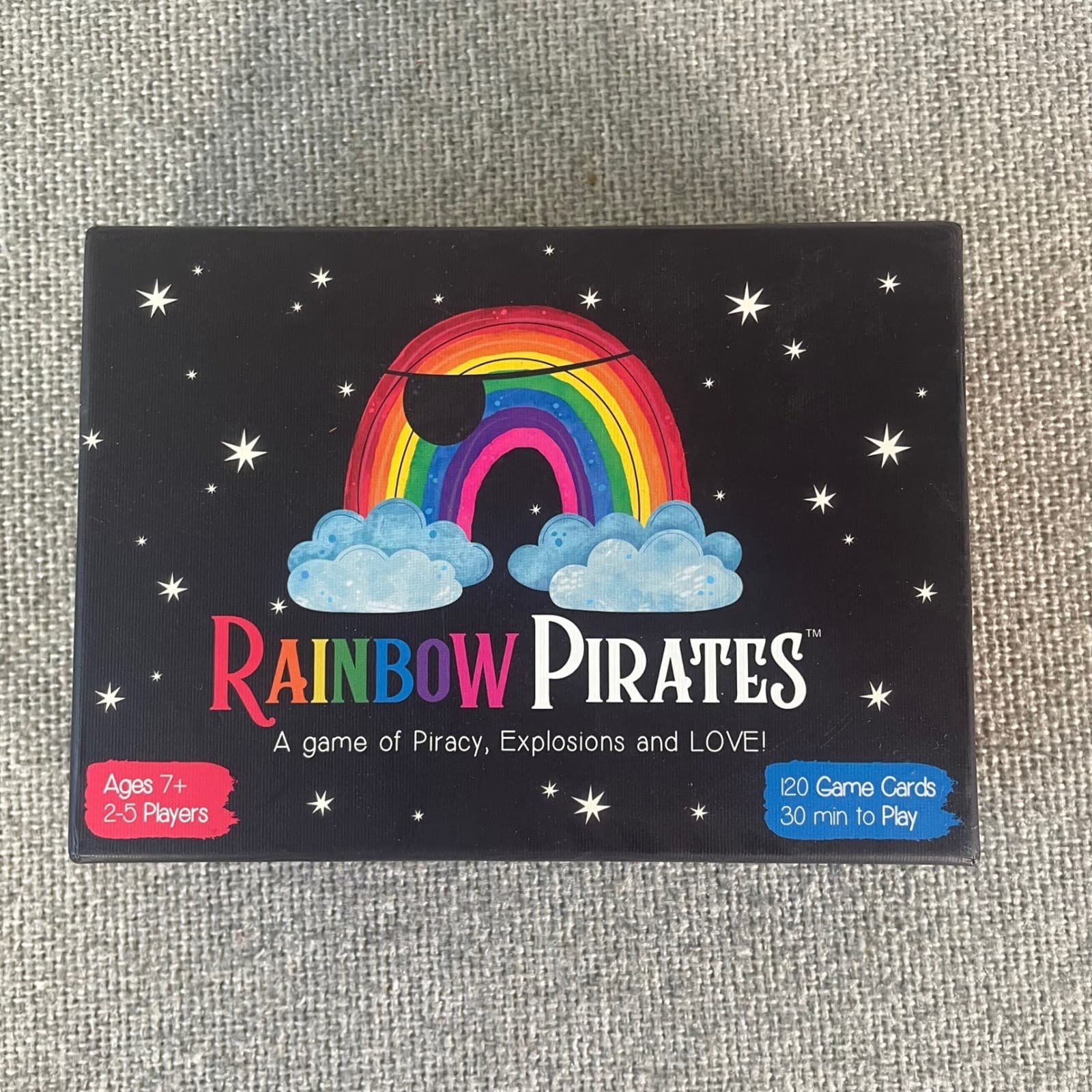 Rainbow Pirates Card Game for Adults Teens & Kids 2-5 Players - Thumbnail 2