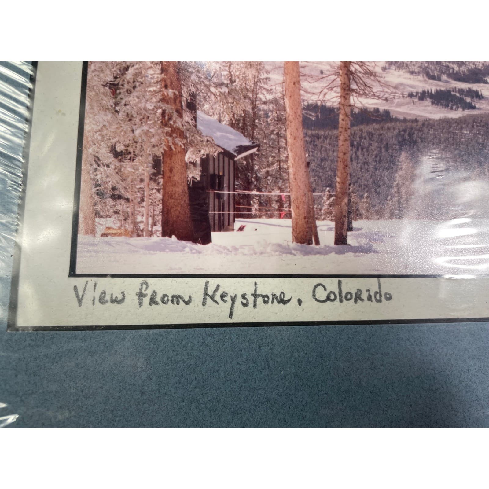 Steve Tohari Signed Photo View from Keystone Colorado Mountain Landscape 11x14 - Thumbnail 5