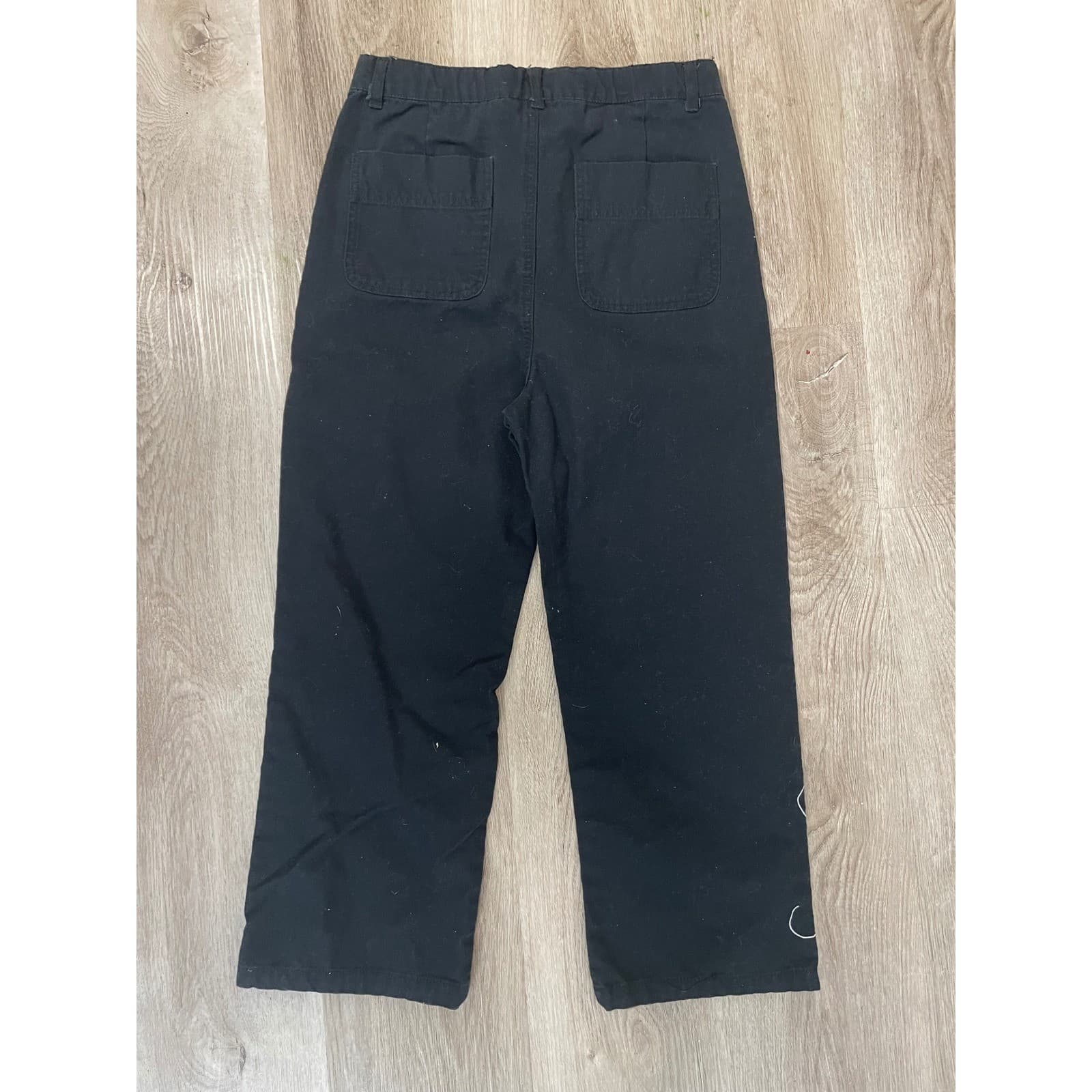 Disney Parks Mickey Mouse Pants Kids Size 13 Black Graphic Print Casual Youth - Thumbnail 5