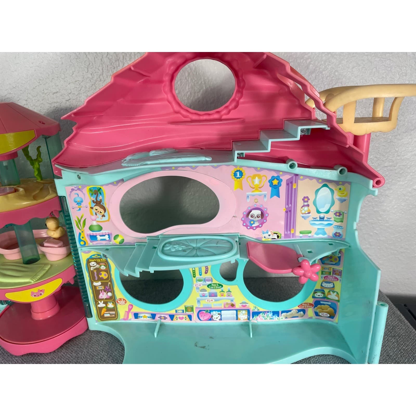 Littlest Pet Shop Biggest Playset Hasbro LPS House Replacement Parts - Thumbnail 14