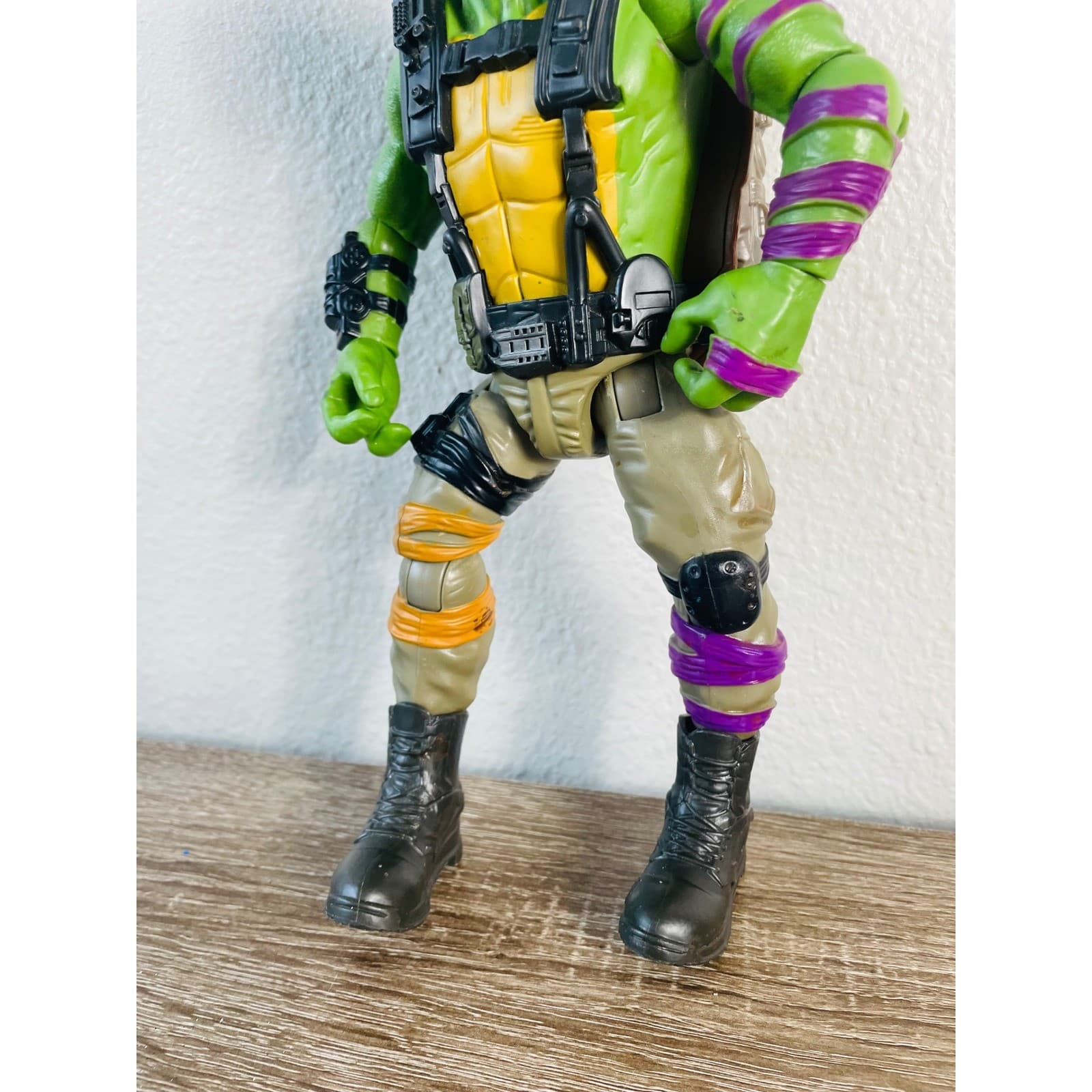 TMNT Out of Shadows Donatello Figure Playmates 2016 Ninja Turtles Movie Toy - Thumbnail 5