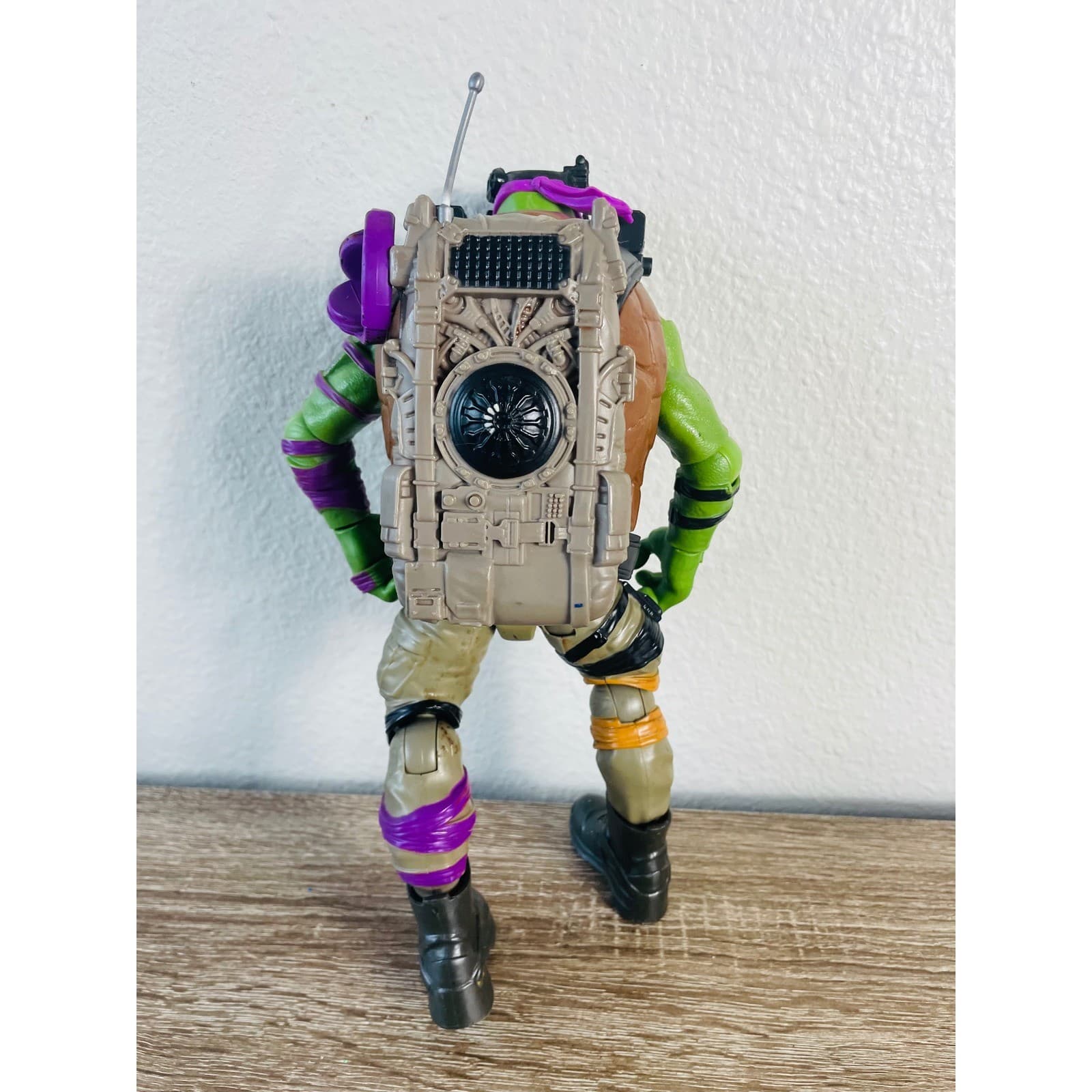 TMNT Out of Shadows Donatello Figure Playmates 2016 Ninja Turtles Movie Toy - Thumbnail 9