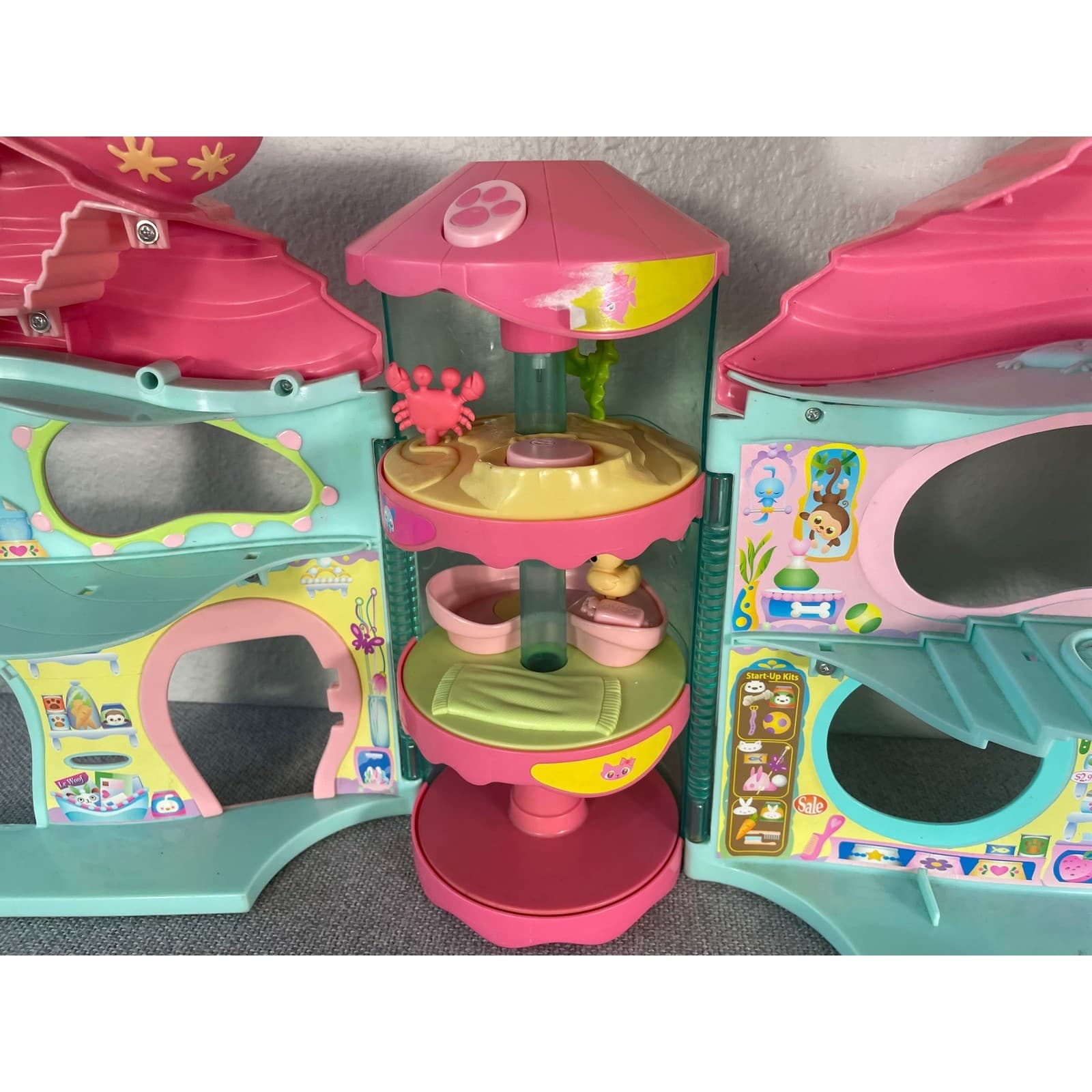 Littlest Pet Shop Biggest Playset Hasbro LPS House Replacement Parts - Thumbnail 13