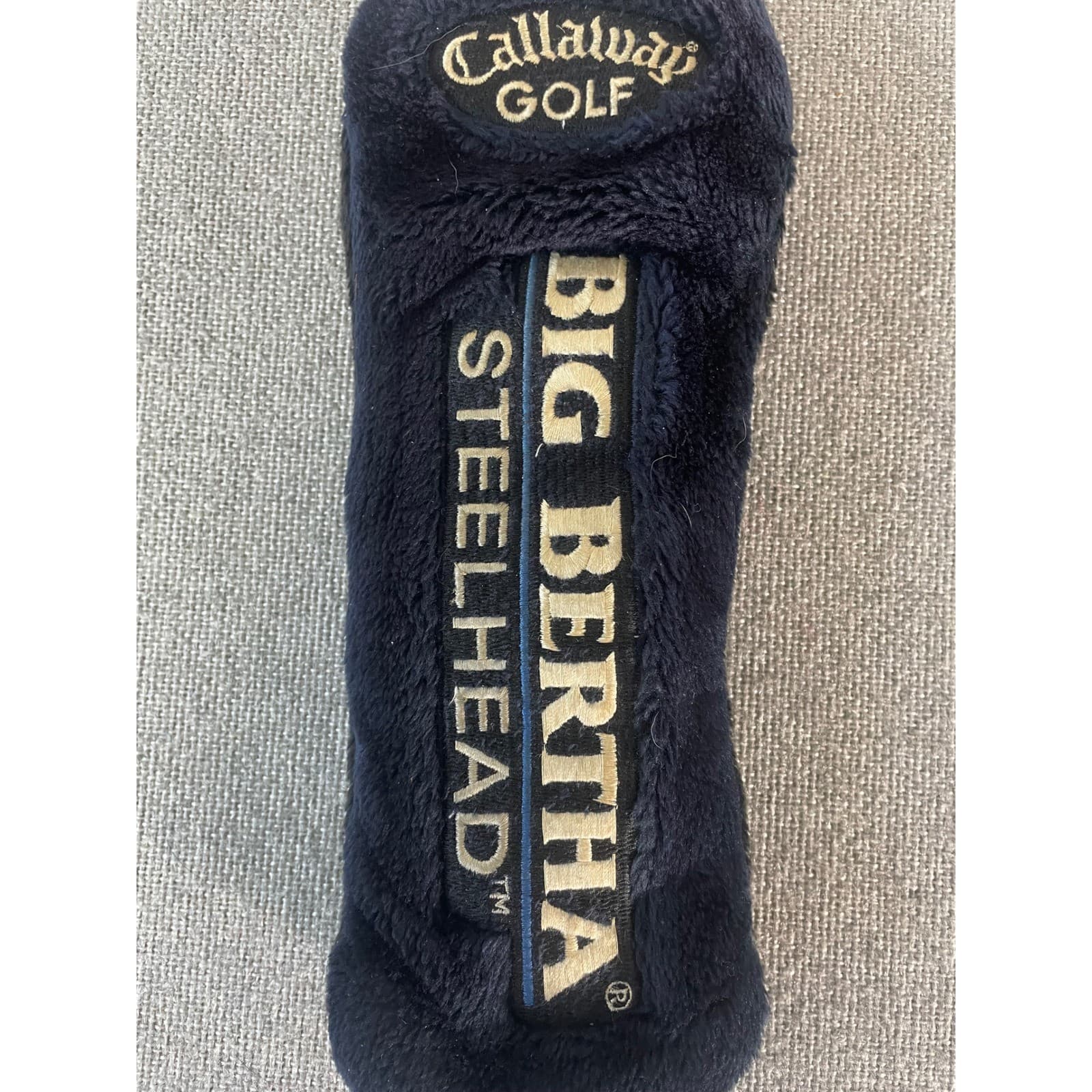 Callaway Big Bertha Steelhead 4 Wood Headcover Golf Club Cover Vintage - Thumbnail 4