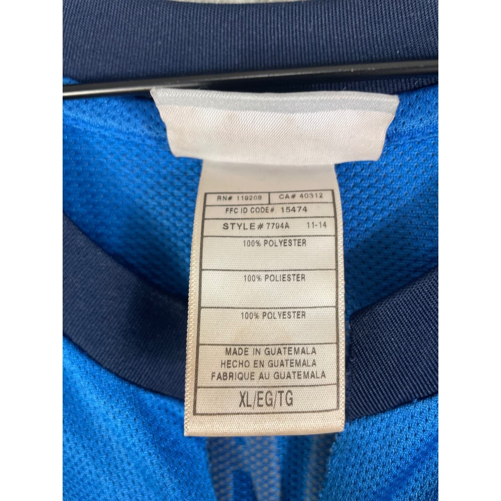 Oklahoma City Thunder #35 Durant NBA Basketball Jersey Adult XL Blue - Thumbnail 2