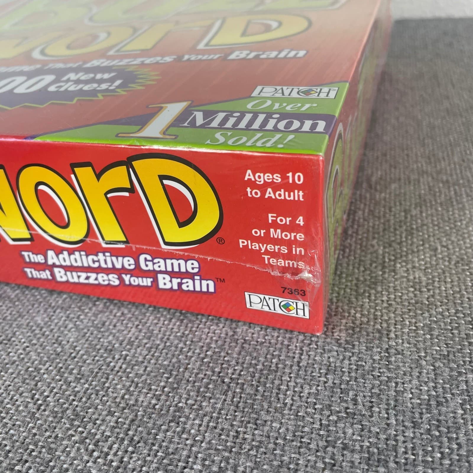 BuzzWord Board Game Patch Products 1000 New Clues Team Party Game New Sealed - Thumbnail 4