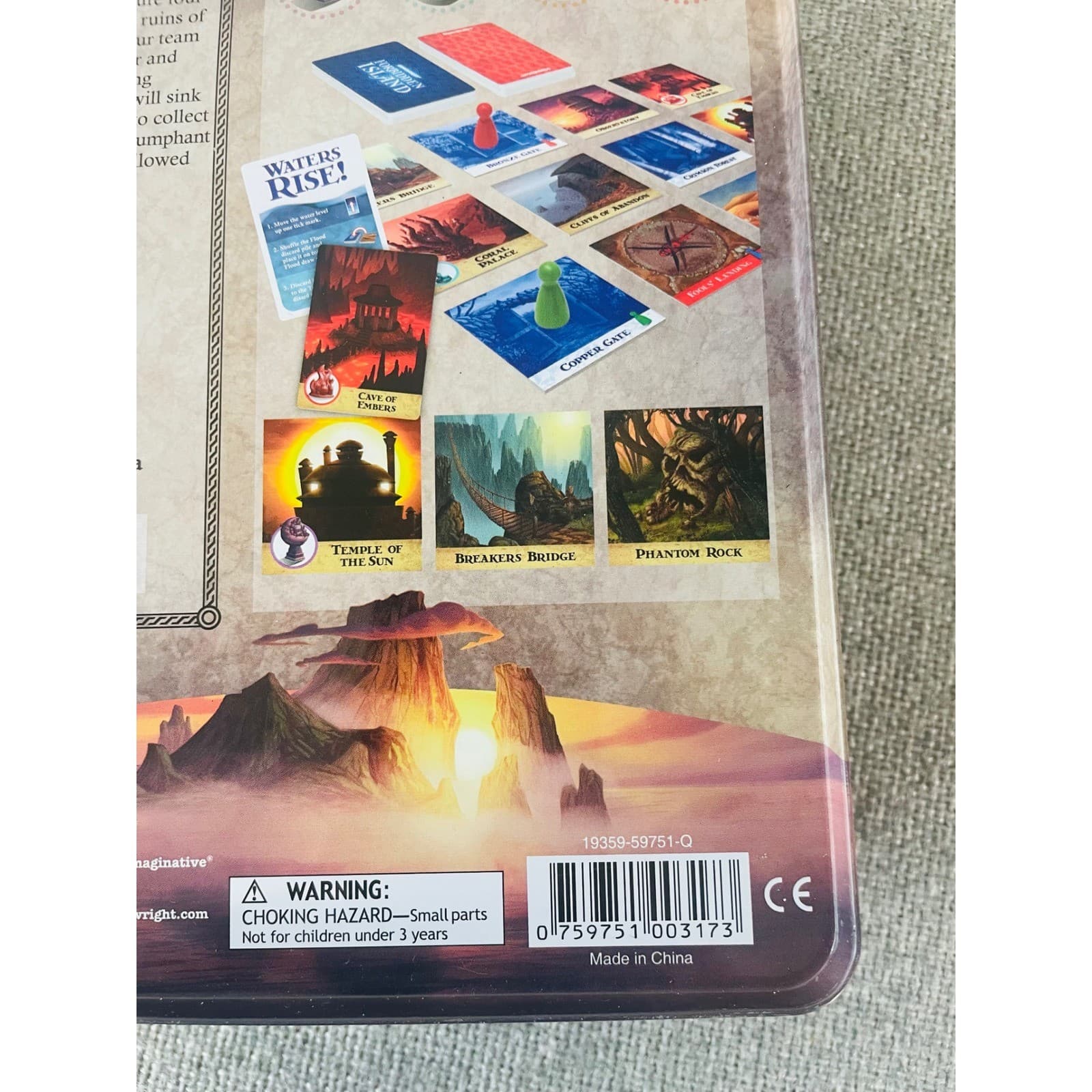 Forbidden Island Board Game Gamewright 2010 Cooperative Family Strategy Complete - Thumbnail 5