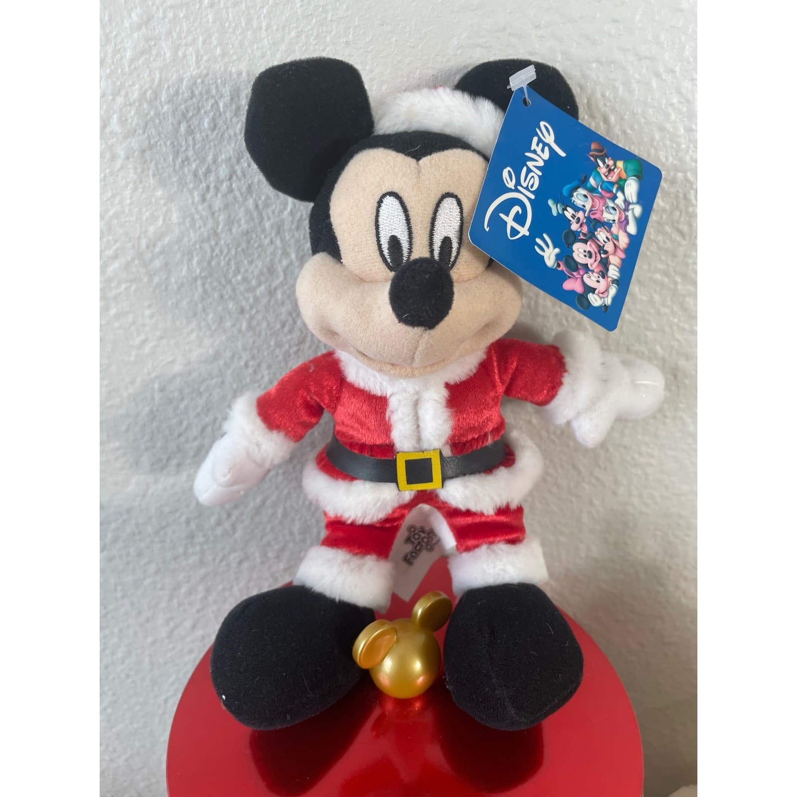 Disney Parks Christmas Popcorn Bucket Light Up Mickey Minnie Plush Set Holiday - Thumbnail 4