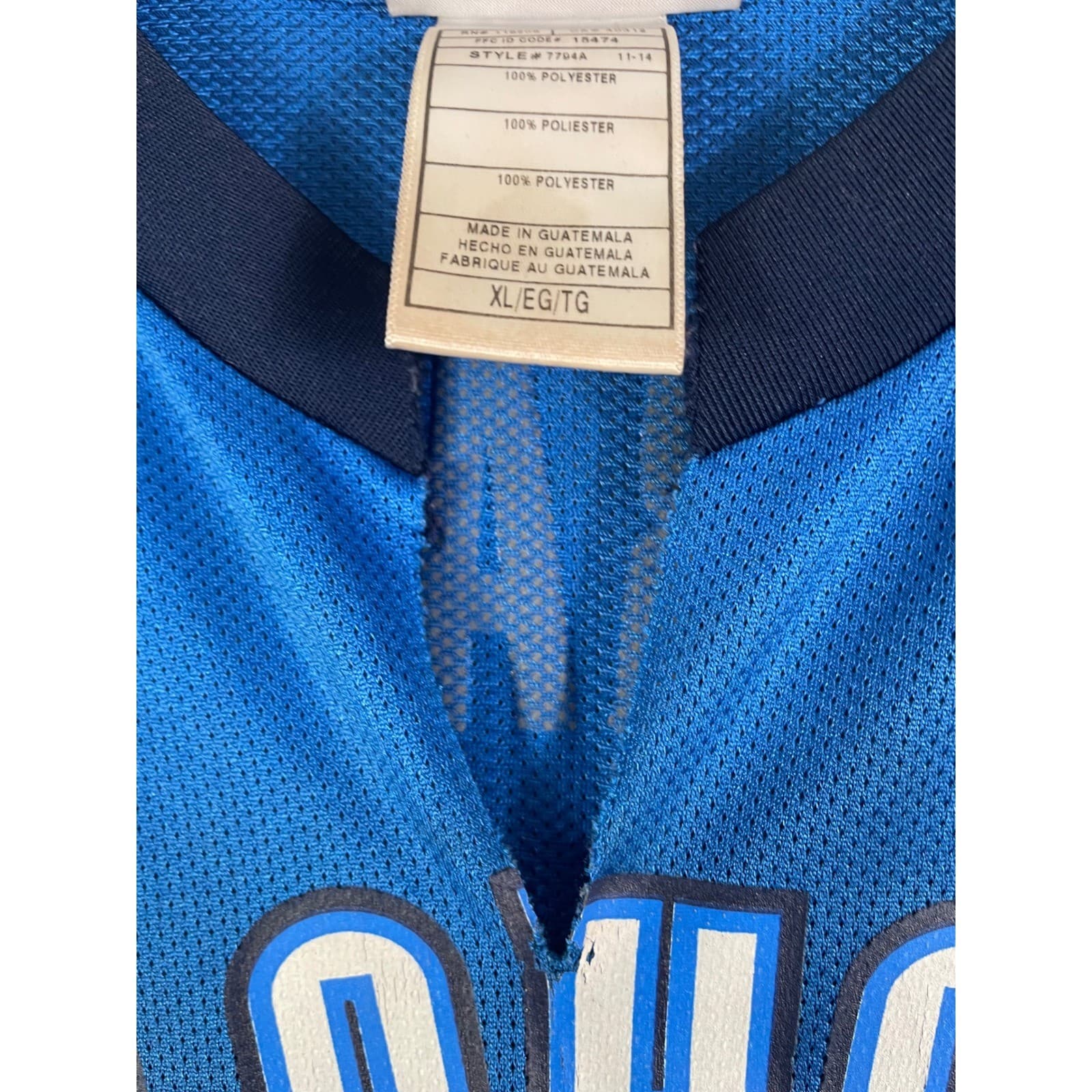 Oklahoma City Thunder #35 Durant NBA Basketball Jersey Adult XL Blue - Thumbnail 4