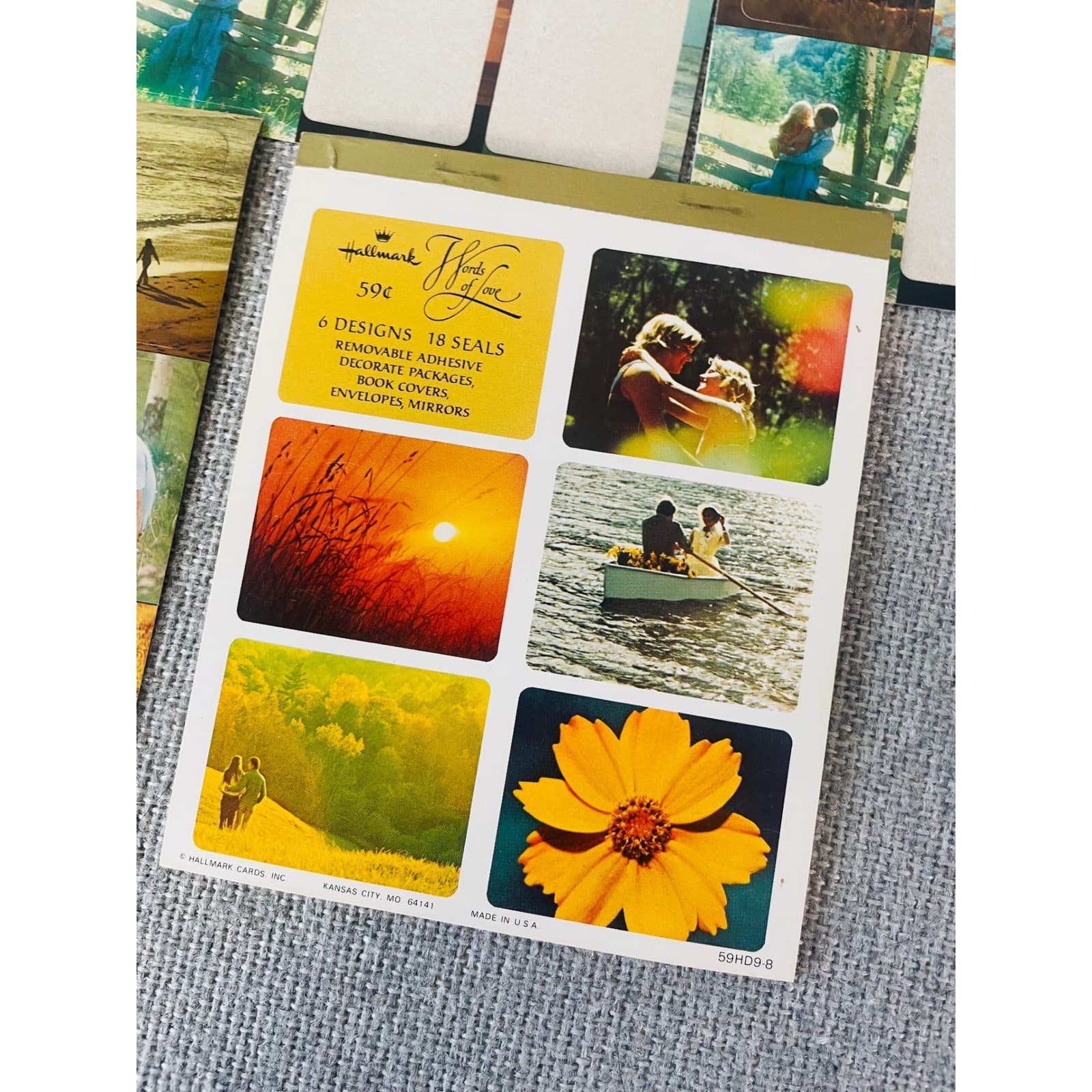 Vintage Laura Ashley Hallmark Stationery Lot Floral Note Cards 90s Paper - Thumbnail 7