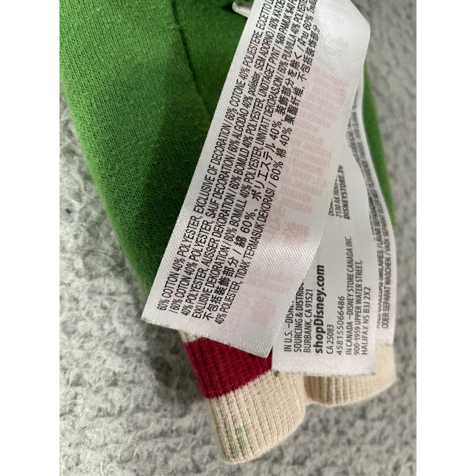 Disney Christmas Chip n Dale Just Chill Kids Holiday Sweatshirt Green 4T - Thumbnail 6
