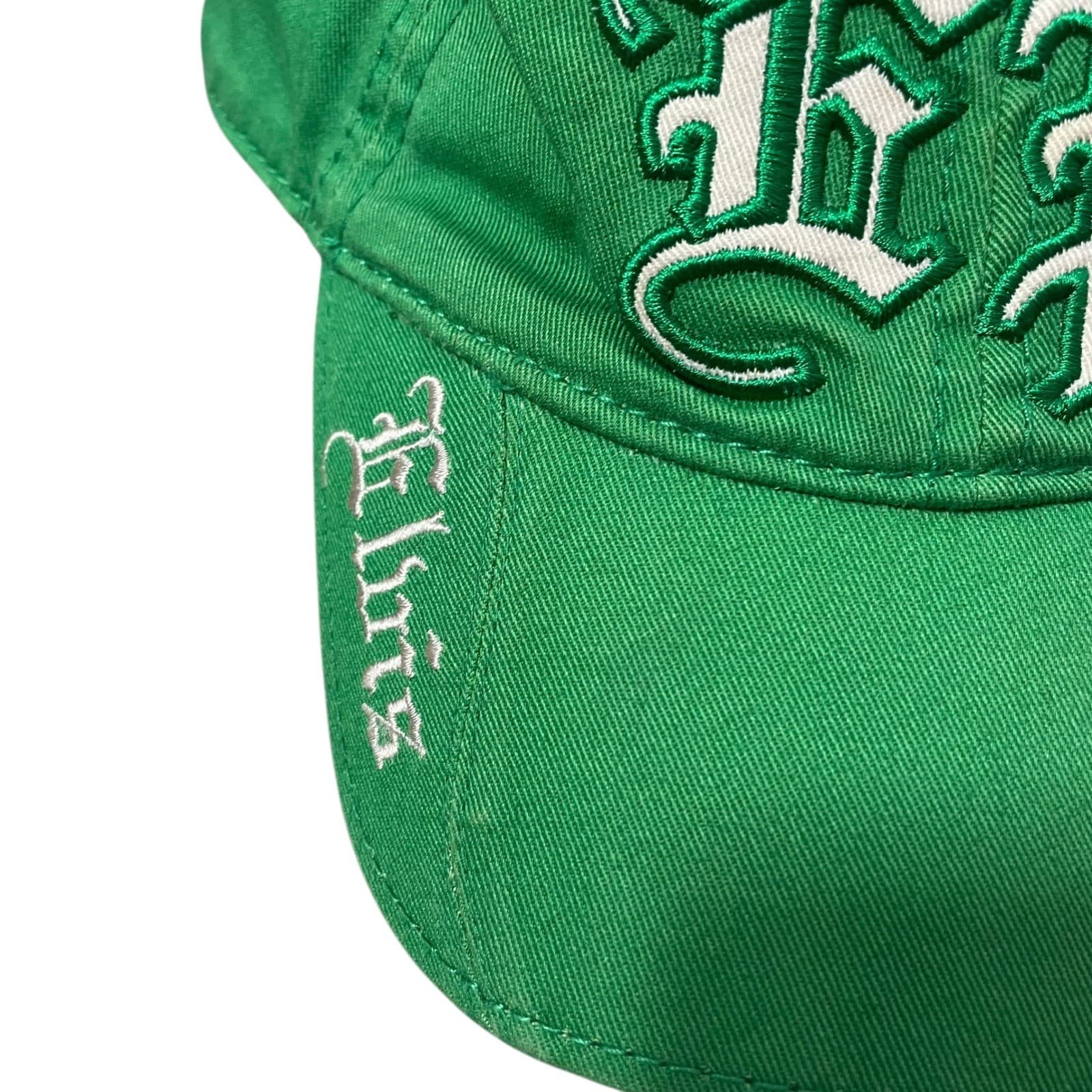 Elvis Presley Graceland Green Embroidered Baseball Cap Hat Adult Collectible - Thumbnail 8