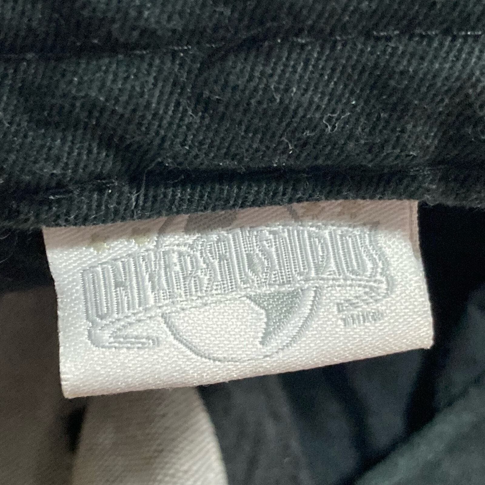 Universal Studios 90s Embroidered Black Baseball Cap Unisex Adjustable Hat - Thumbnail 4