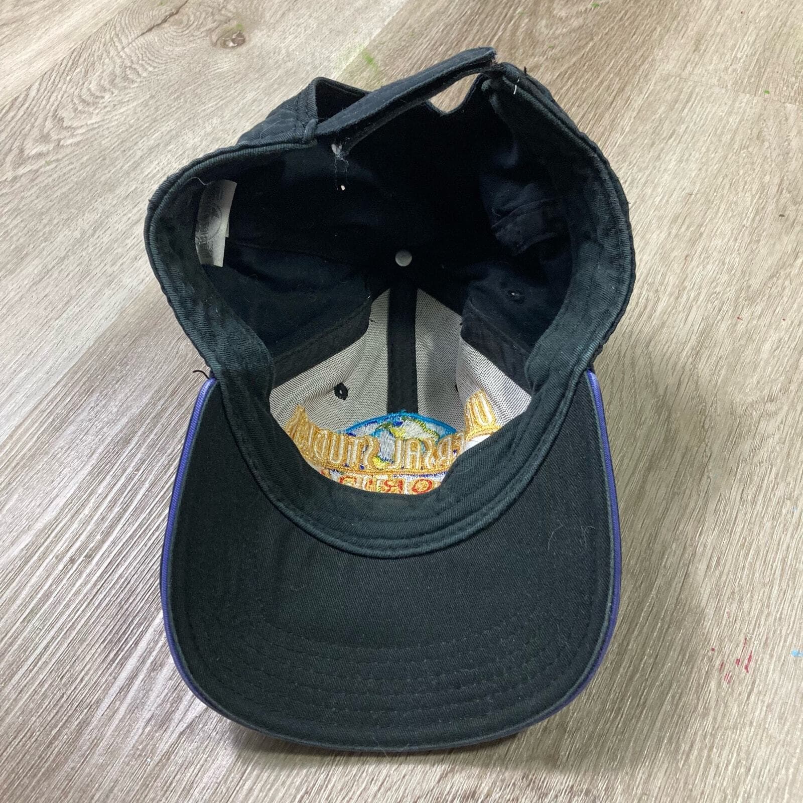 Universal Studios 90s Embroidered Black Baseball Cap Unisex Adjustable Hat - Thumbnail 7