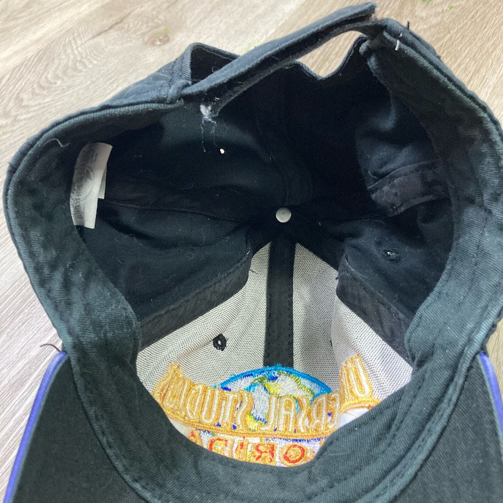 Universal Studios 90s Embroidered Black Baseball Cap Unisex Adjustable Hat - Thumbnail 6