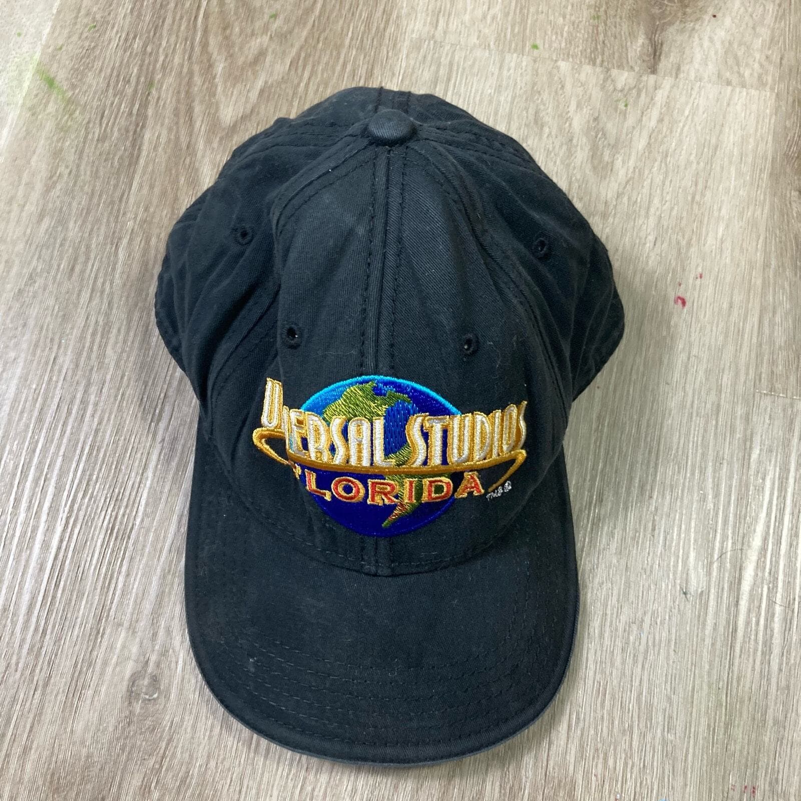Universal Studios 90s Embroidered Black Baseball Cap Unisex Adjustable Hat - Thumbnail 5