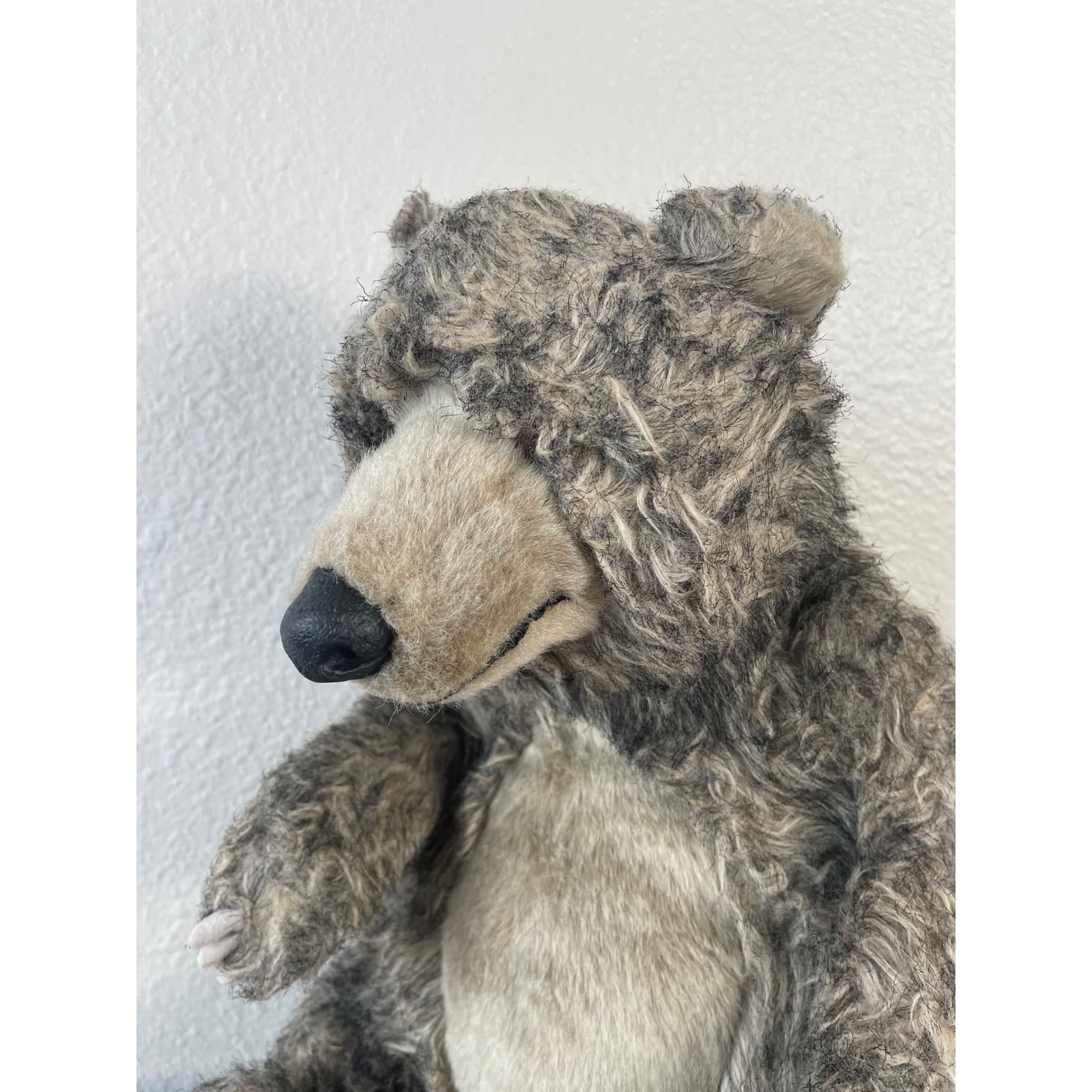 Baloo Jungle Book Plush Disney Parks Bear Realistic Brown Gray 11” Stuffed Toy - Thumbnail 6