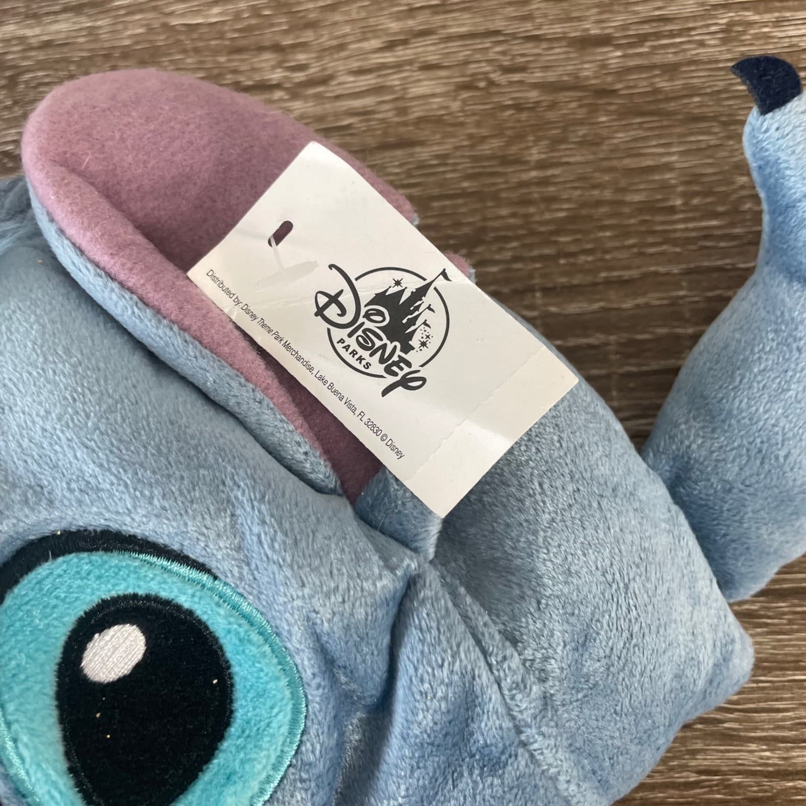 Disney Parks Stitch Plush Character Hat Adult Lilo & Stitch Blue Costume Hat - Thumbnail 3