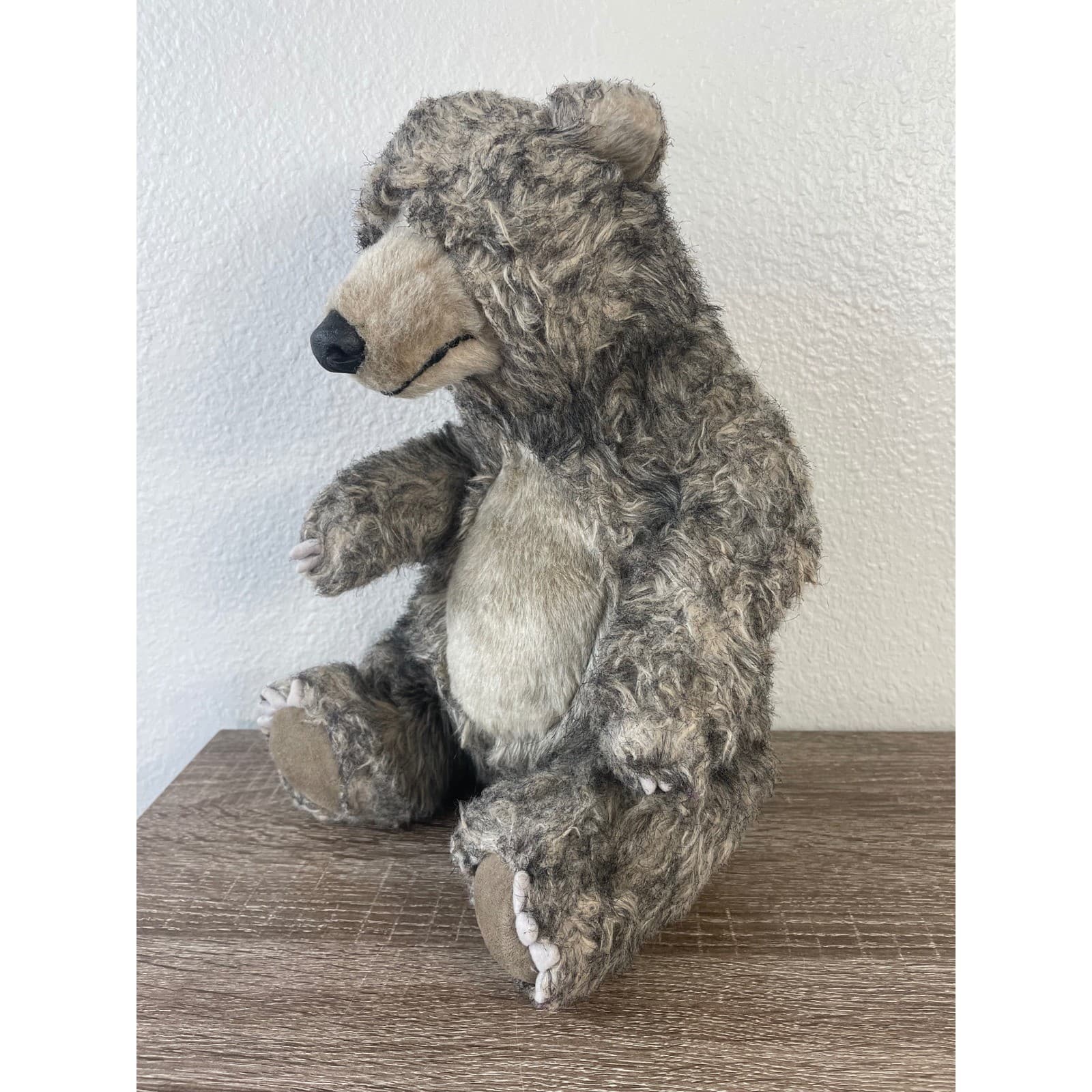 Baloo Jungle Book Plush Disney Parks Bear Realistic Brown Gray 11” Stuffed Toy - Thumbnail 5